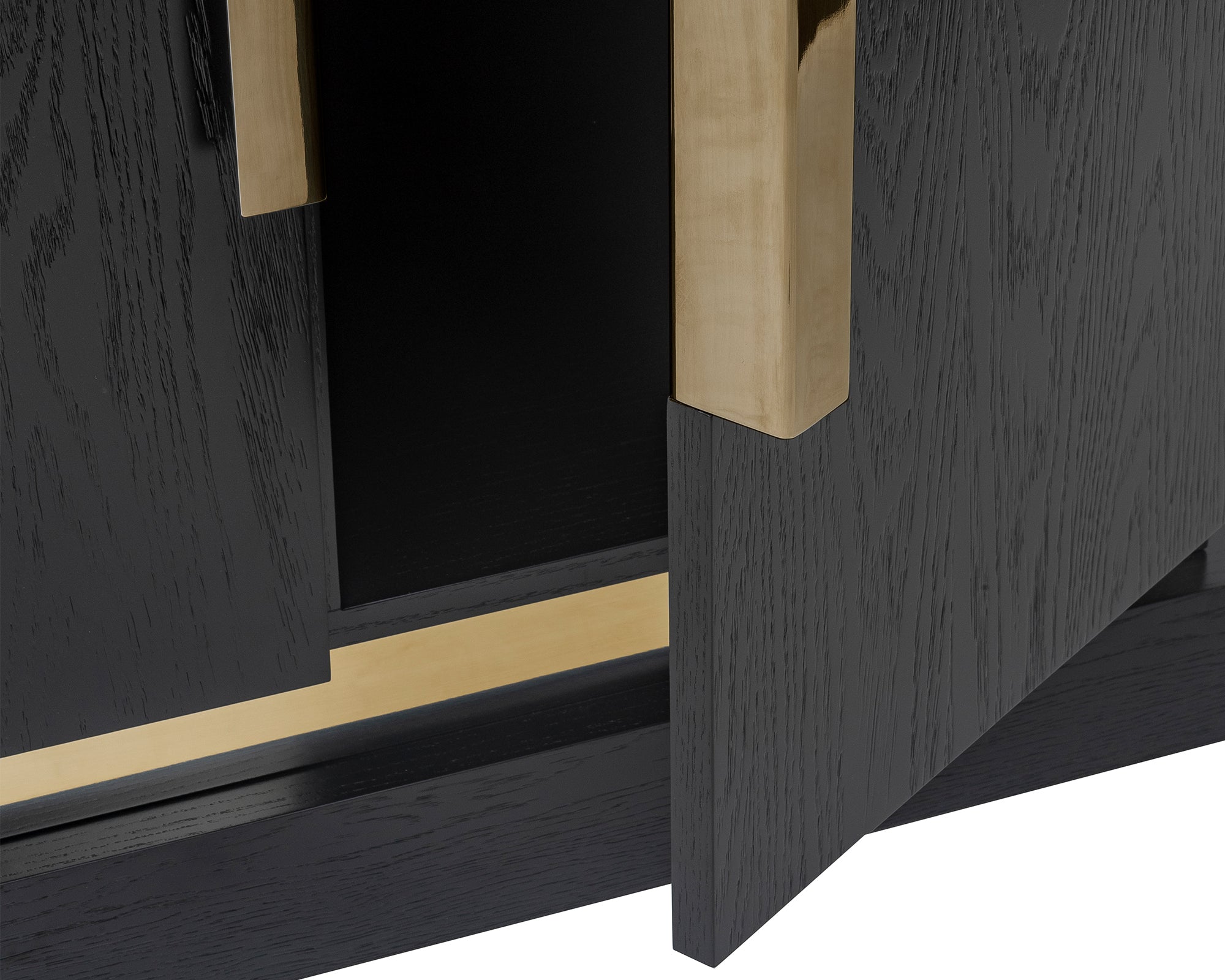 Belmond Sideboard - Wenge Oak/Polished Brass