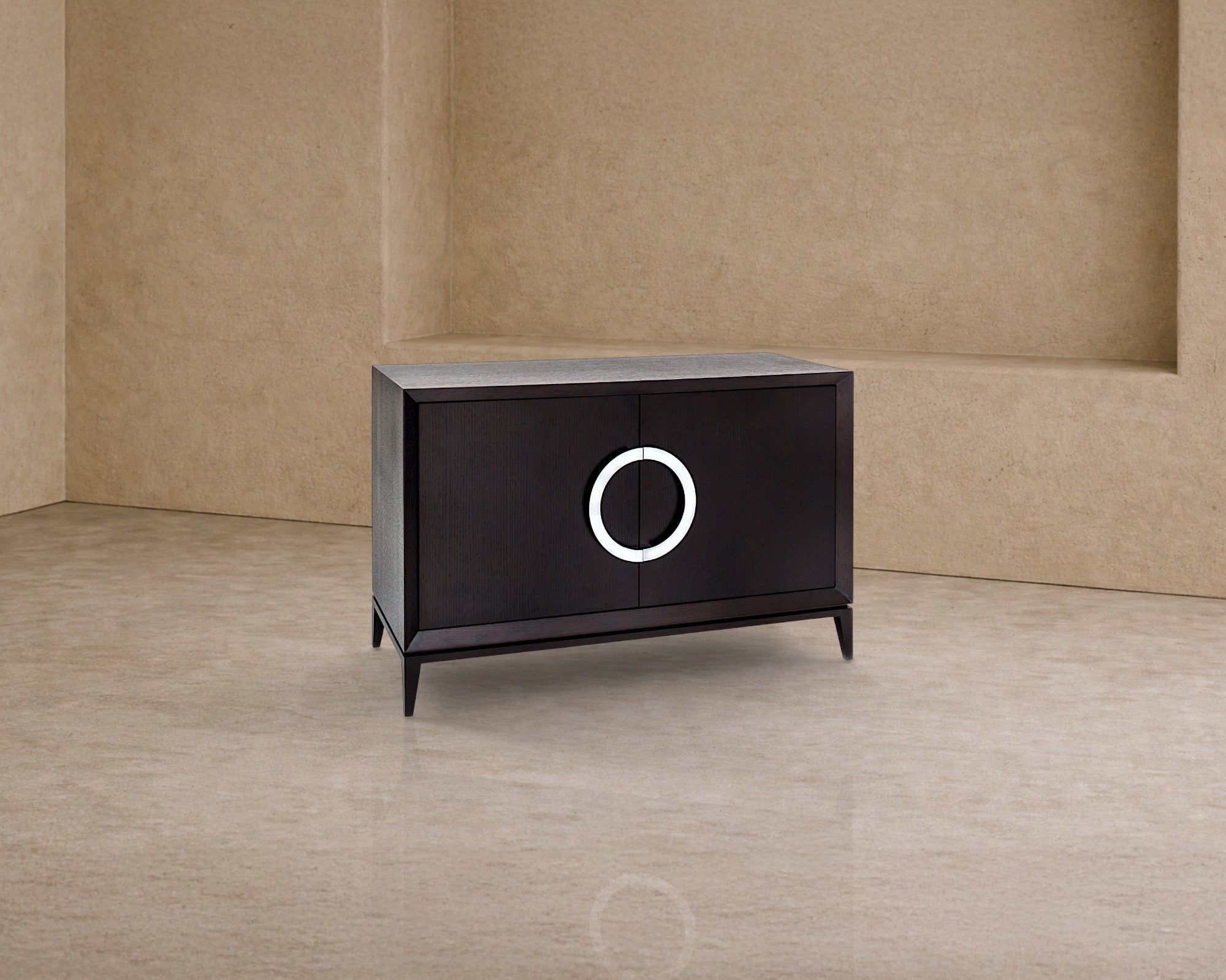 Rochel Sideboard - Wenge Oak/Chrome Handle