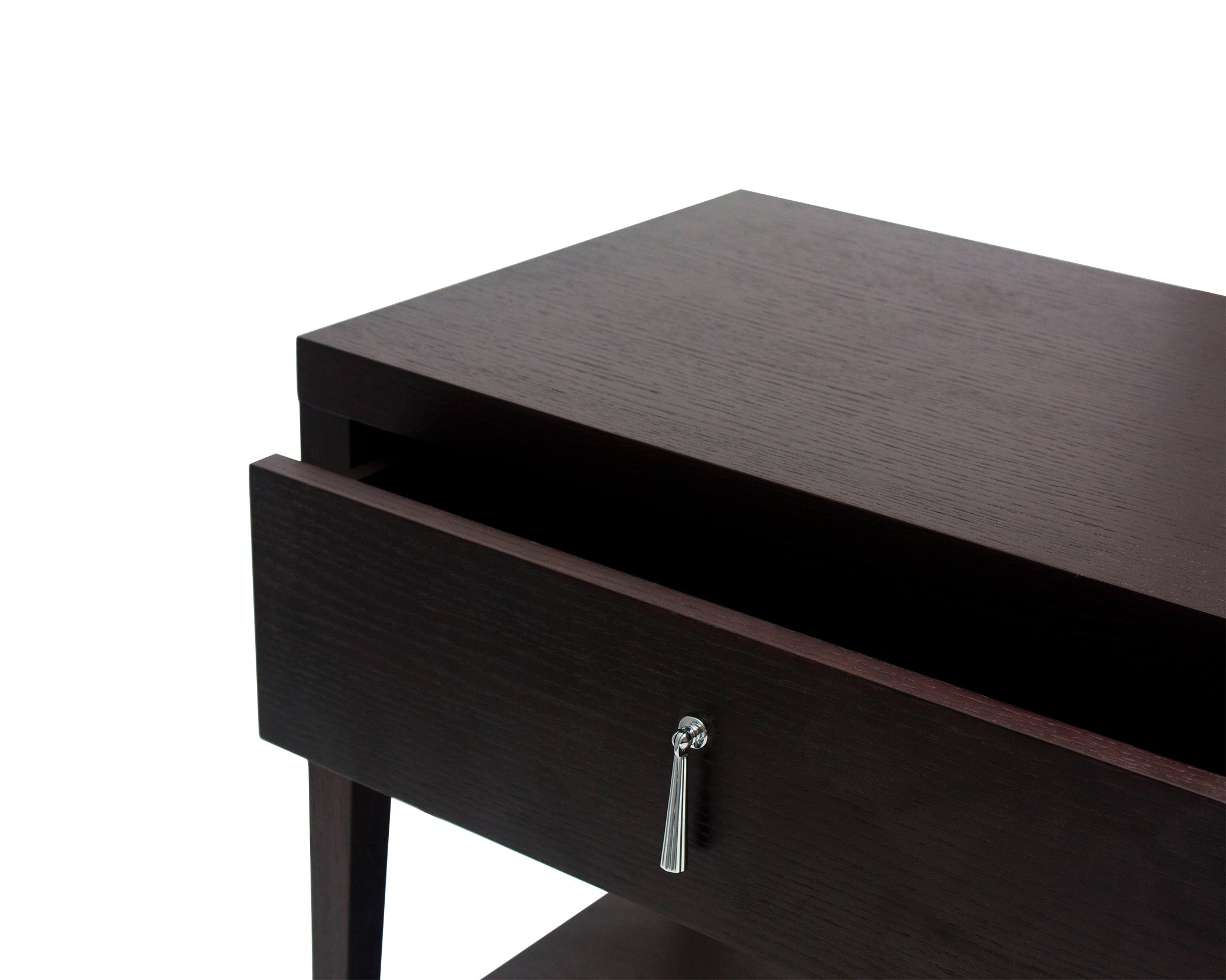 Sina Bedside Table - Wenge Oak