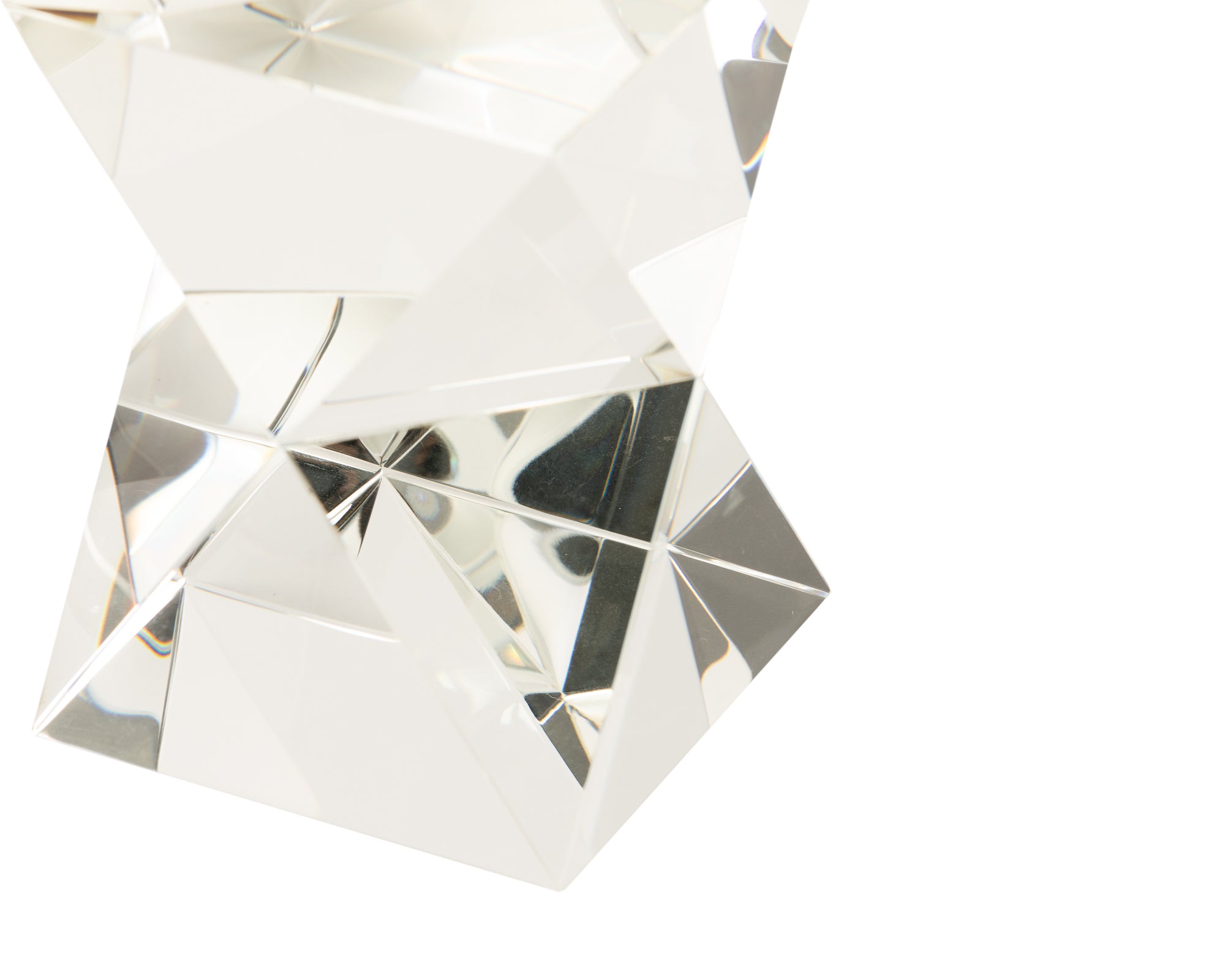 Crystal Bookends - Set Of 2