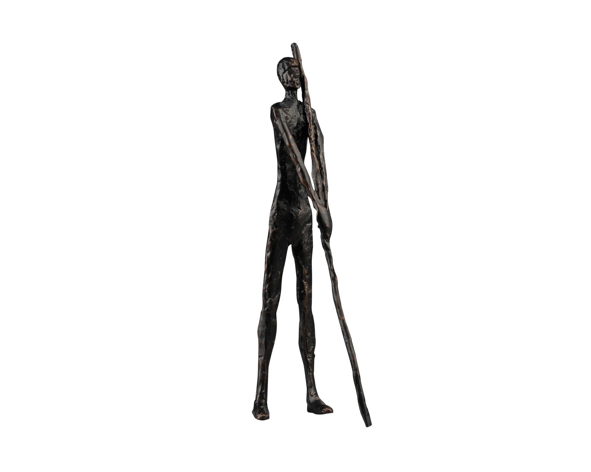 Giacomo Sculpture I - Dark Bronze Cast Iron