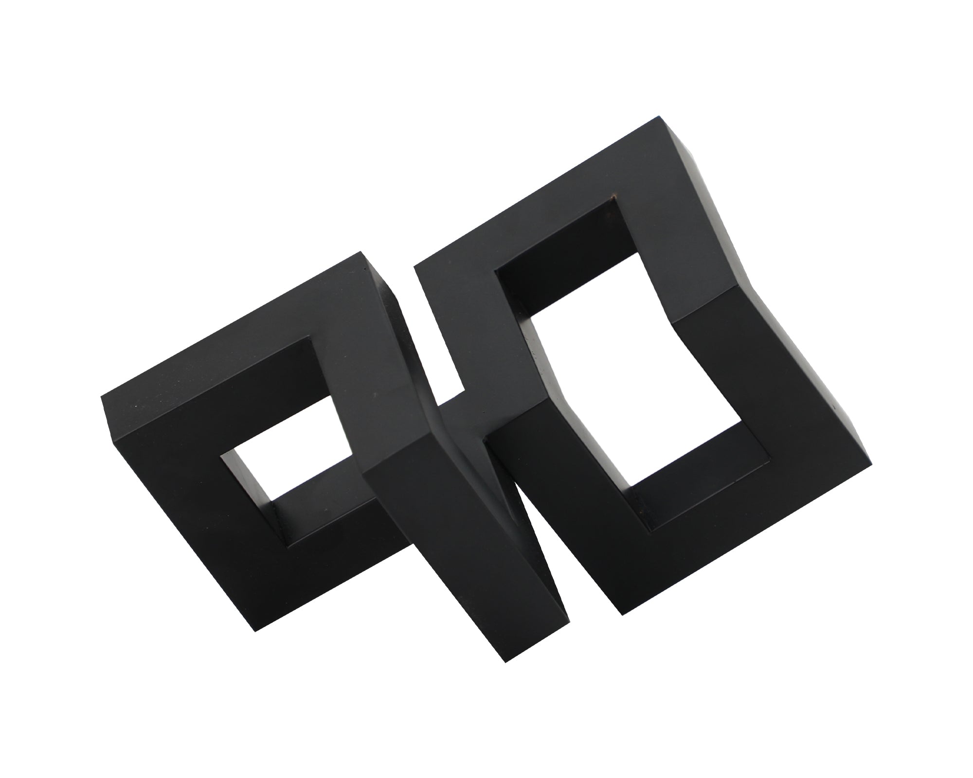 Helston I Table Decoration - Blackened Steel