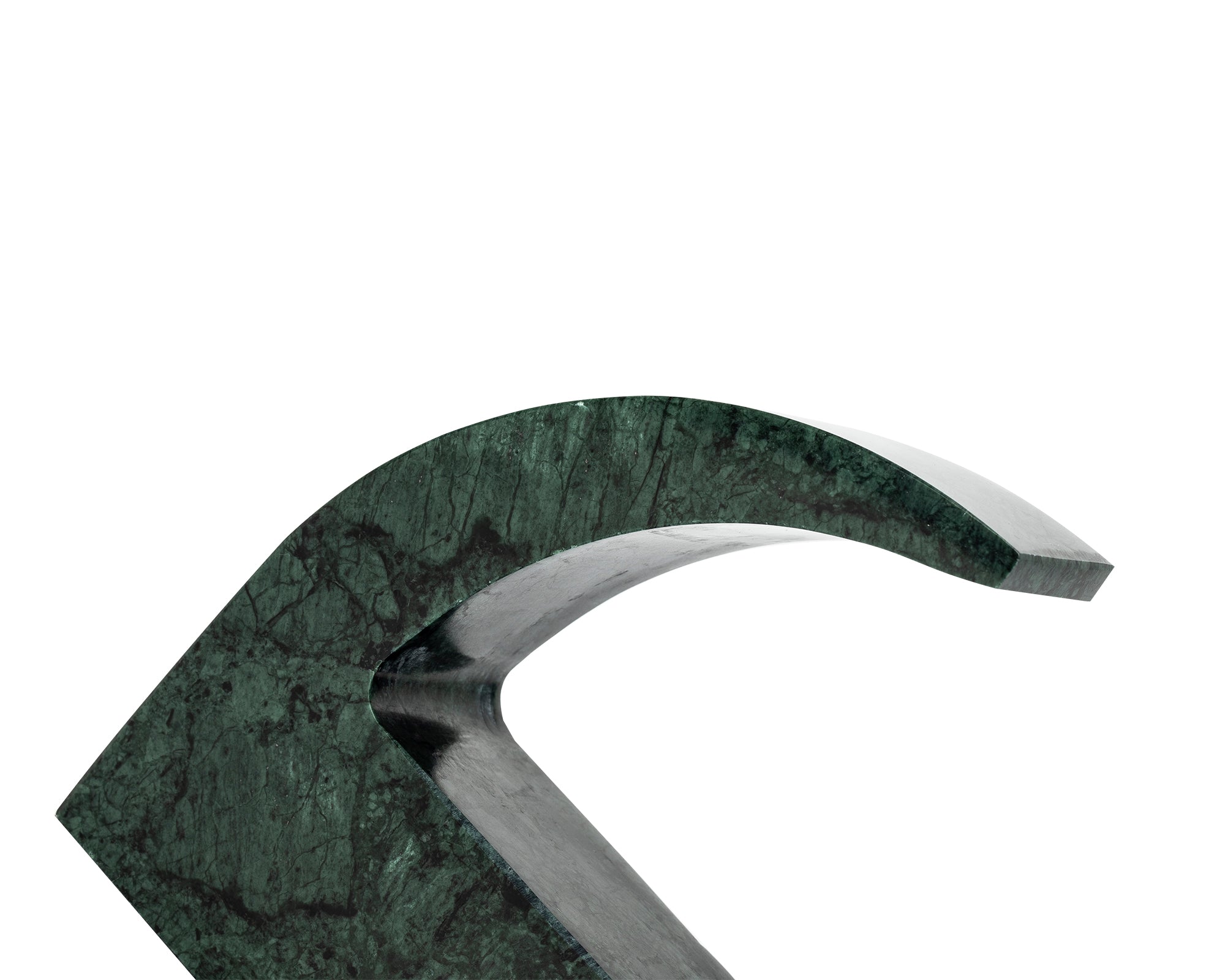 Calon II Bookend - Green Marble