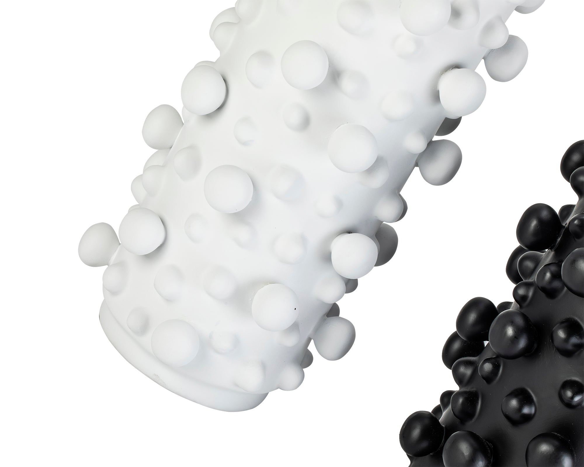 Bobble White Vase - White