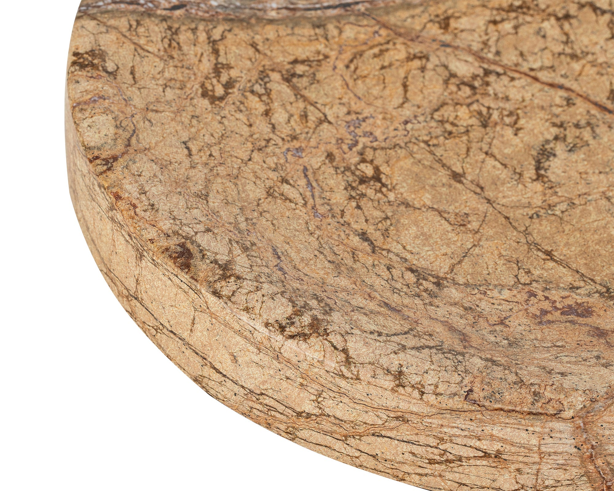 Peso Tray - Sahara Brown Marble