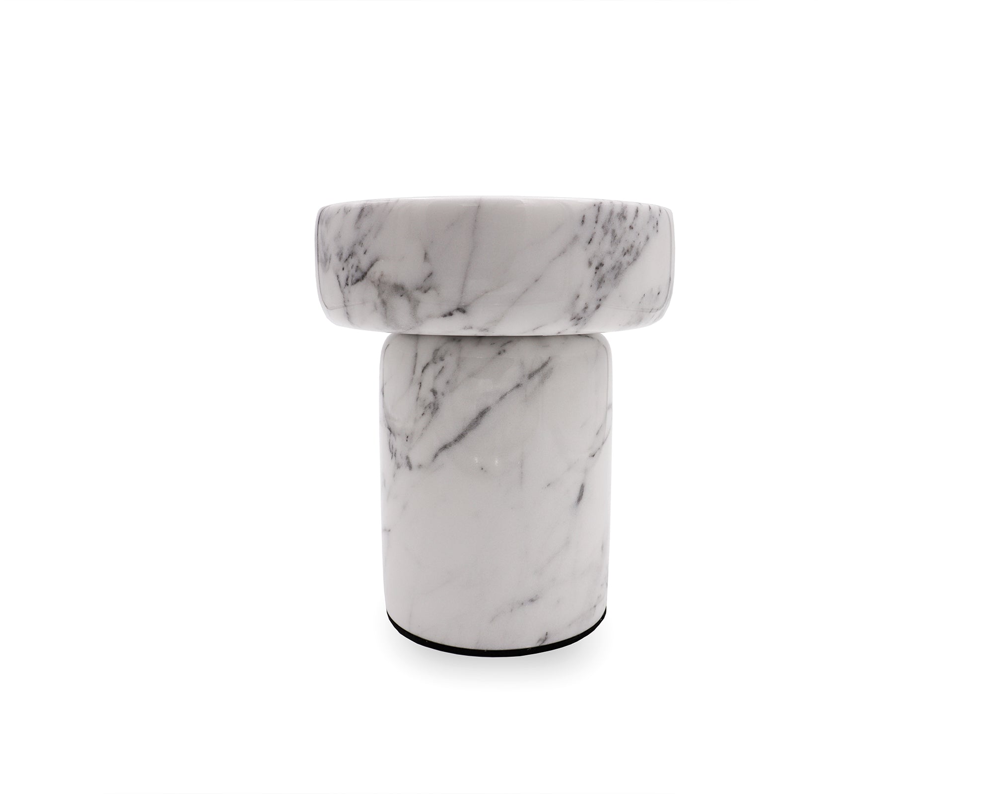 Lamonte Candle Holder - White Marble