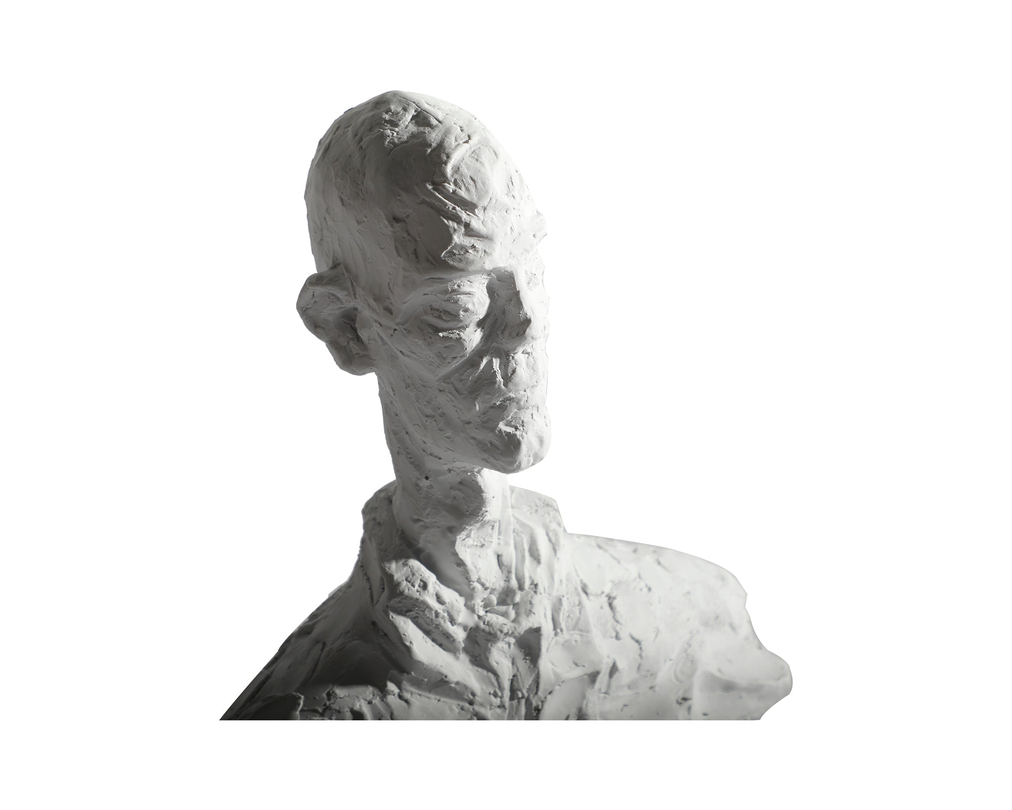 Barton Sculpture - White Resin