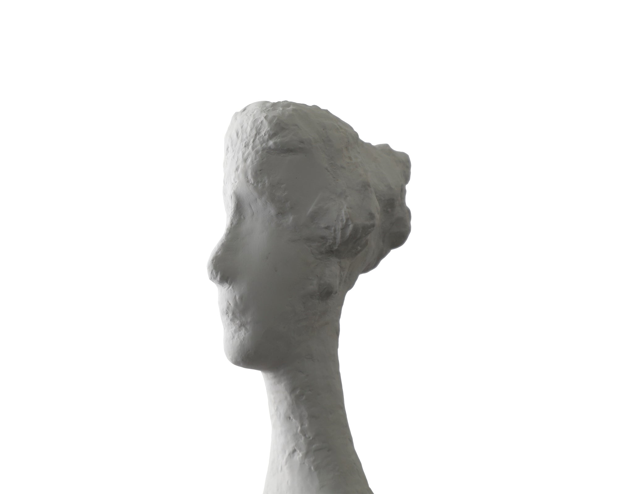Albert Sculpture - White Resin
