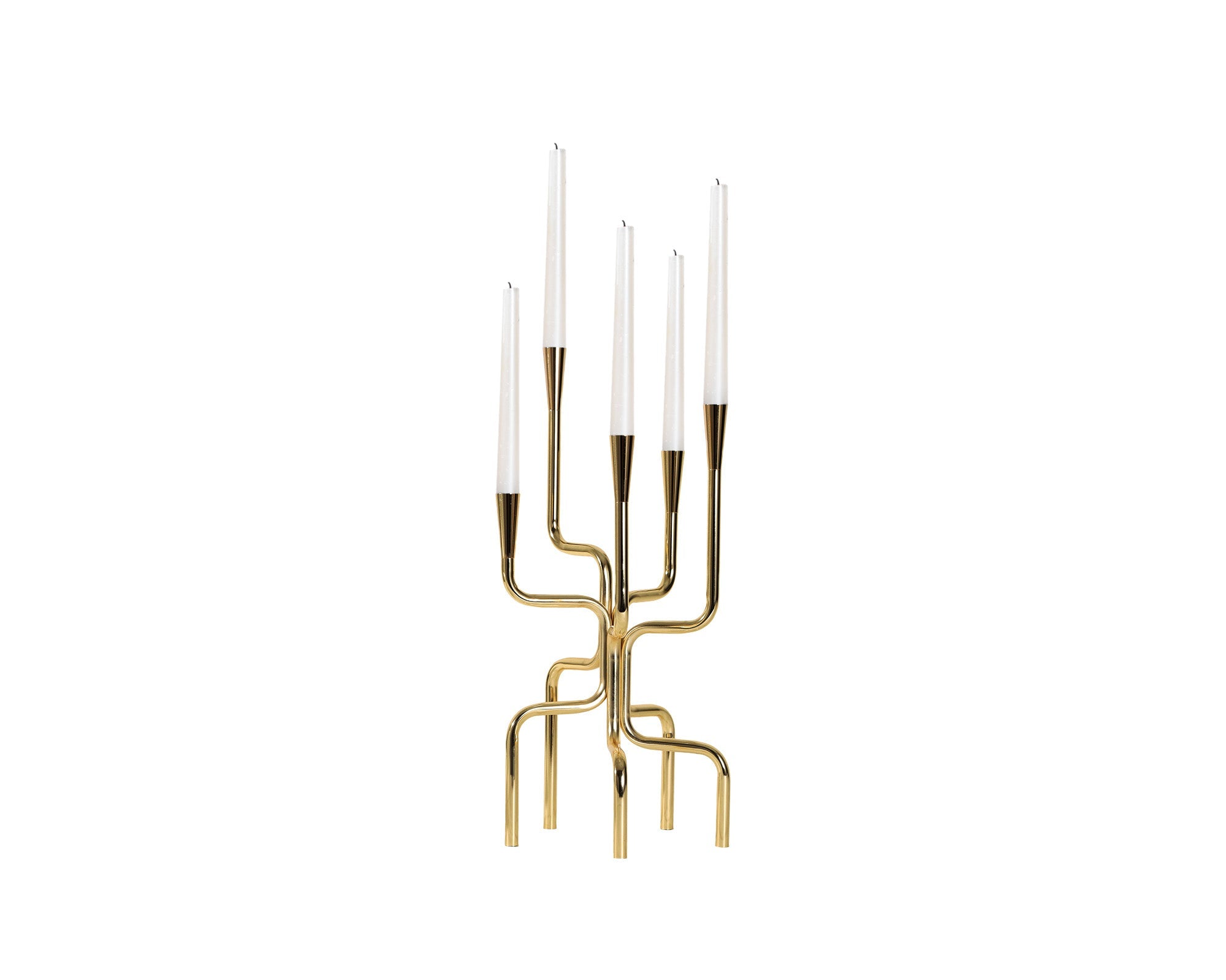 Maman Candle Holder - Polished Brass