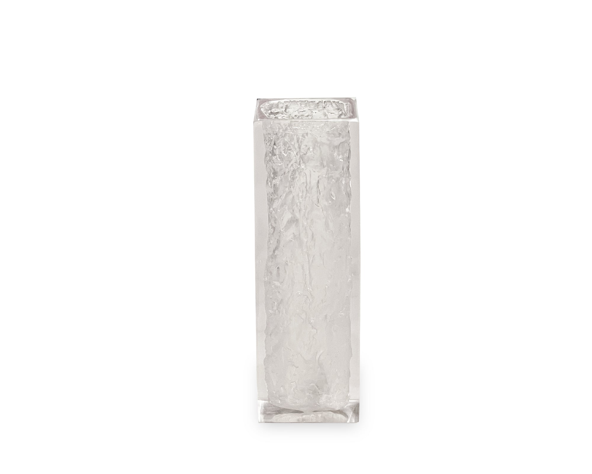 Moore Small Vase - Clear Resin