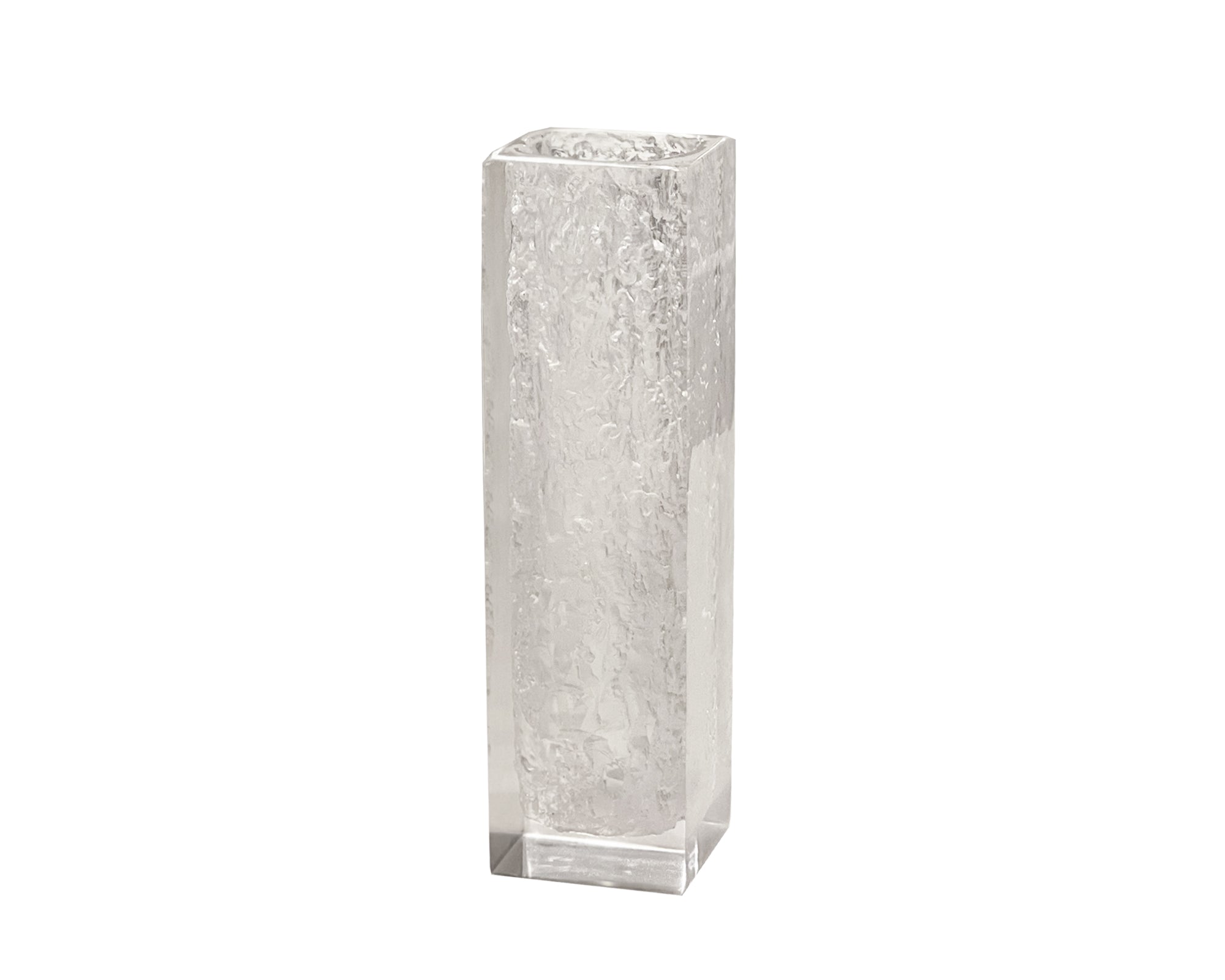 Moore Large Vase - Clear Resin
