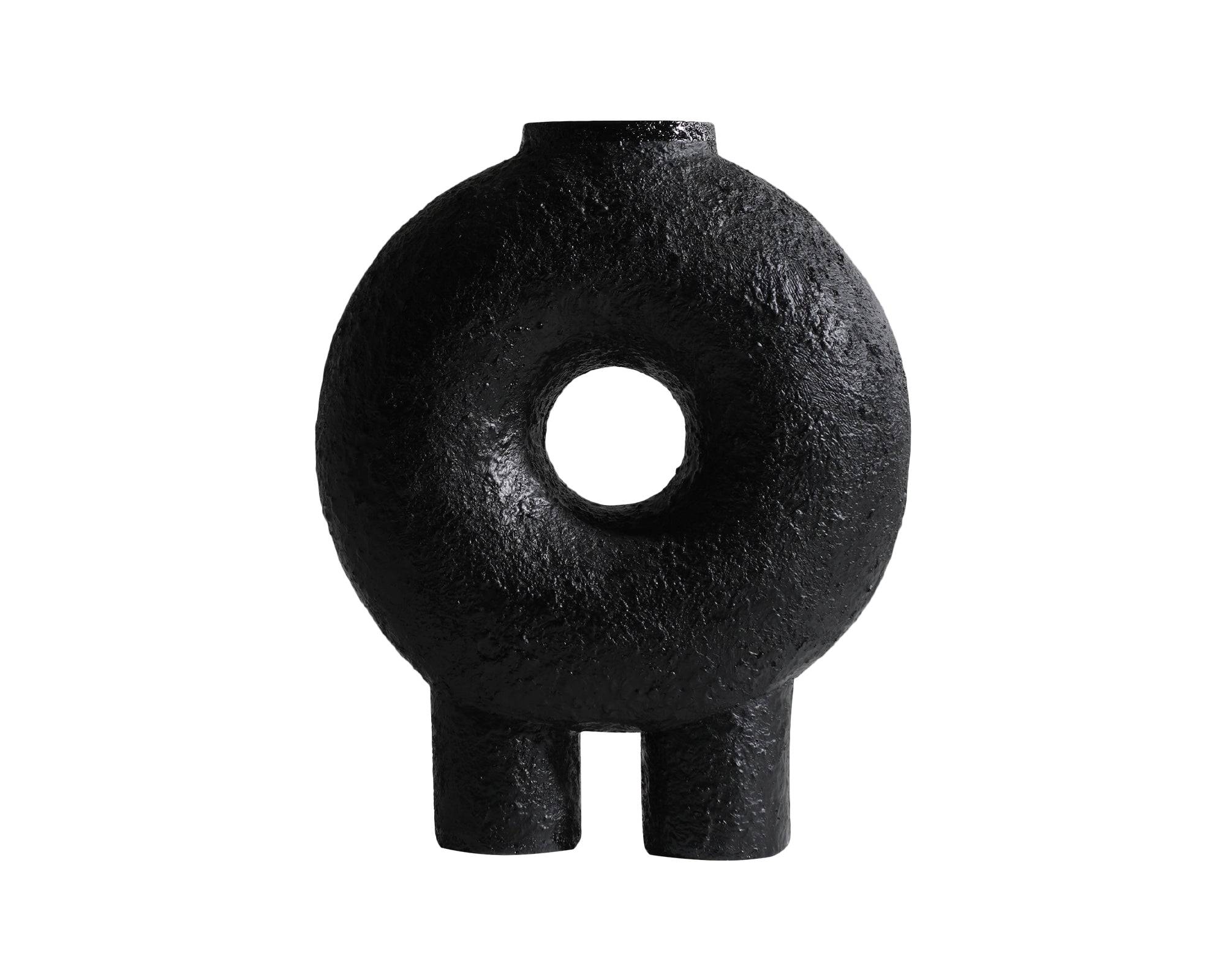 Dane Vase - Black Resin