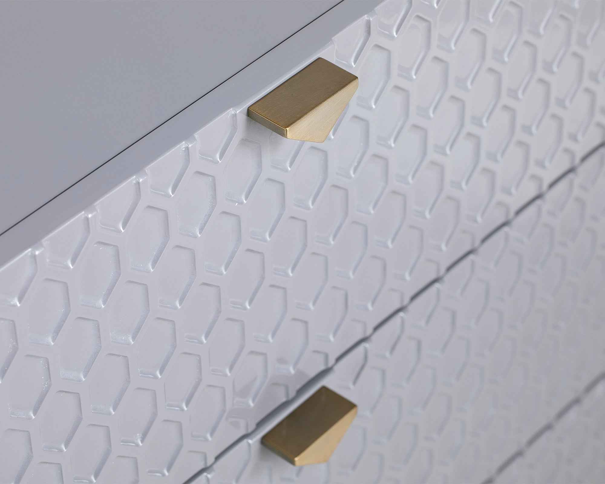 Bolero Chest Of Drawers - Grey High Gloss