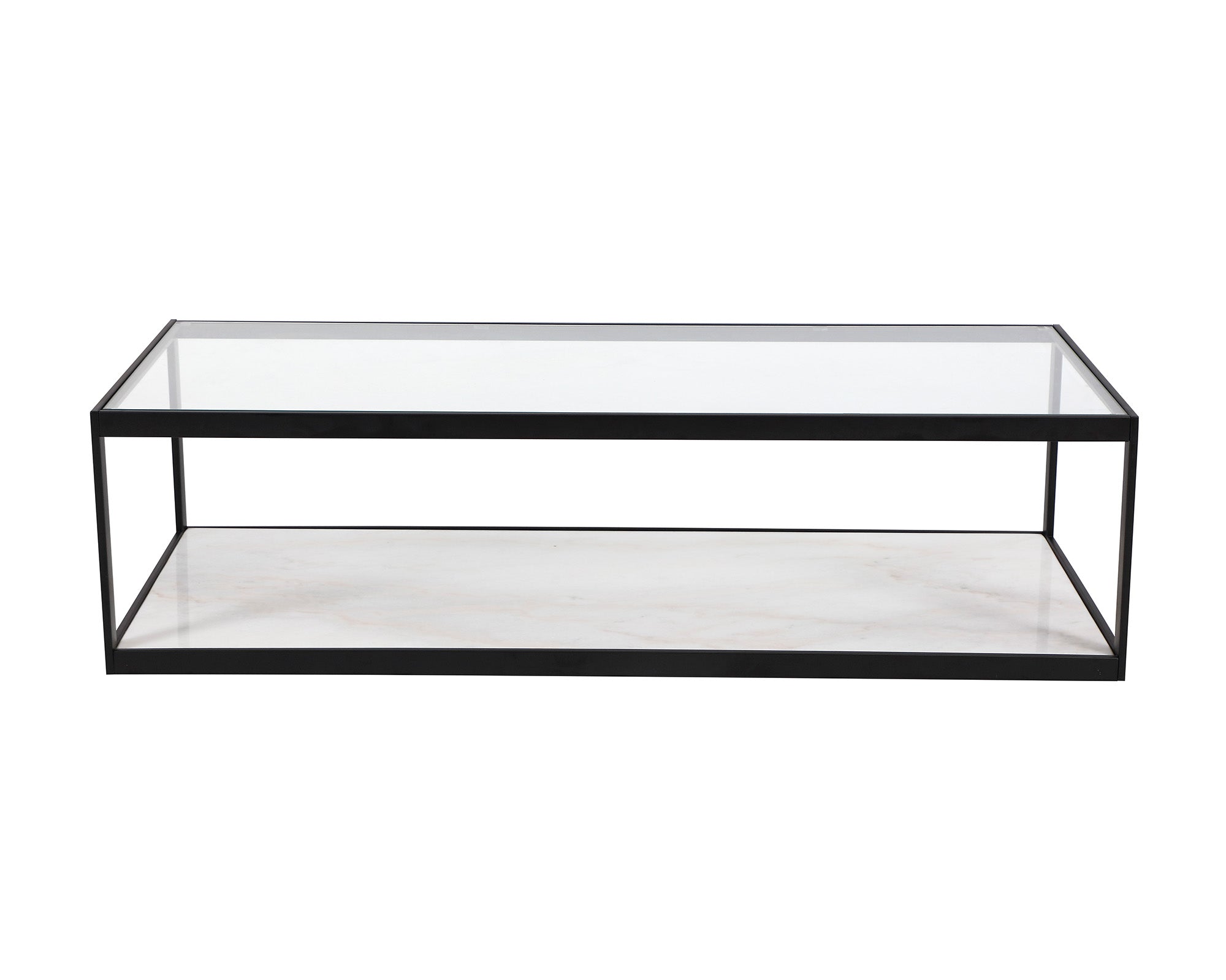 Tamon Coffee Table - White Marble