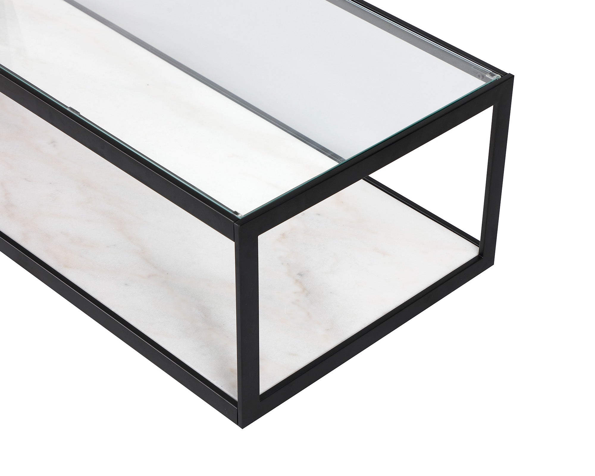 Tamon Coffee Table - White Marble