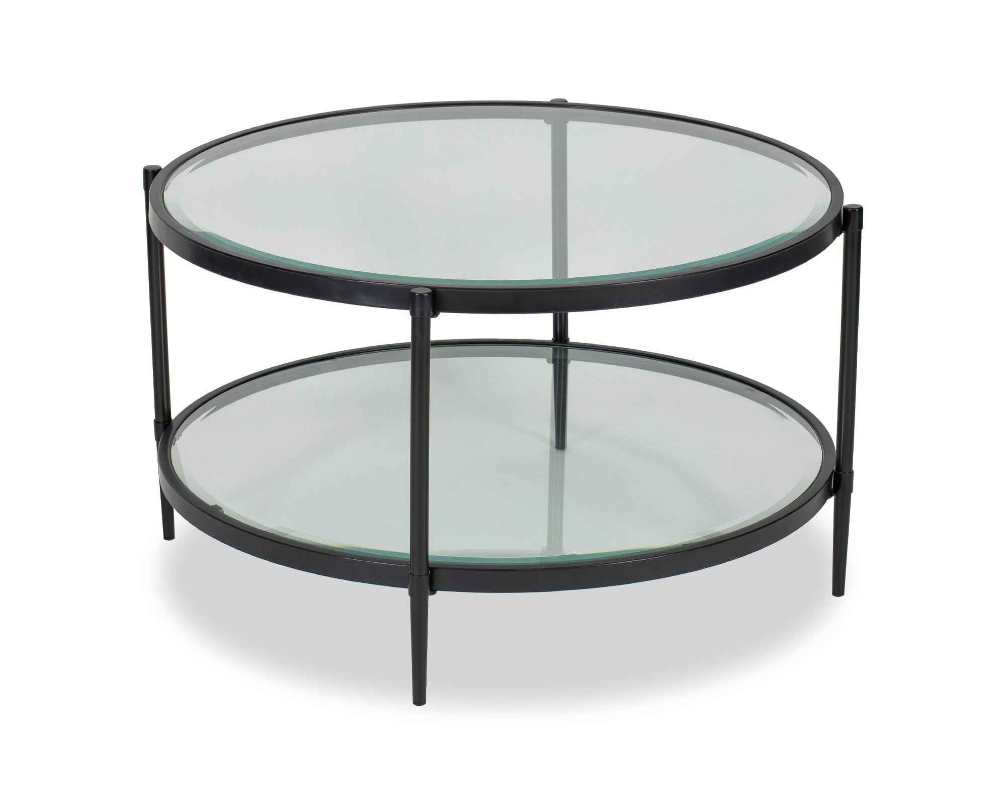 Adlon Coffee Table - Industrial Brown