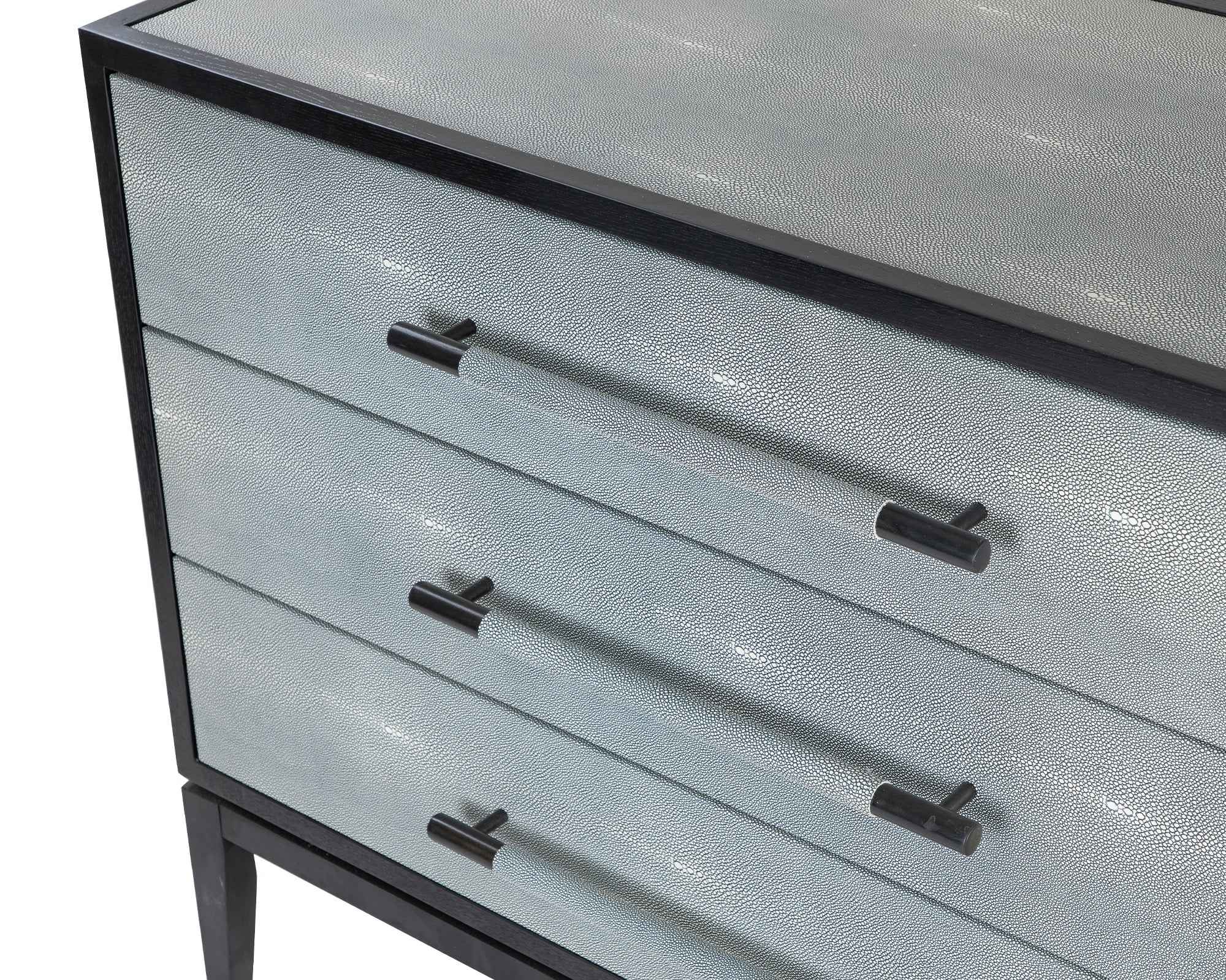 Bologna Chest Of Drawers - Grey Leather Look