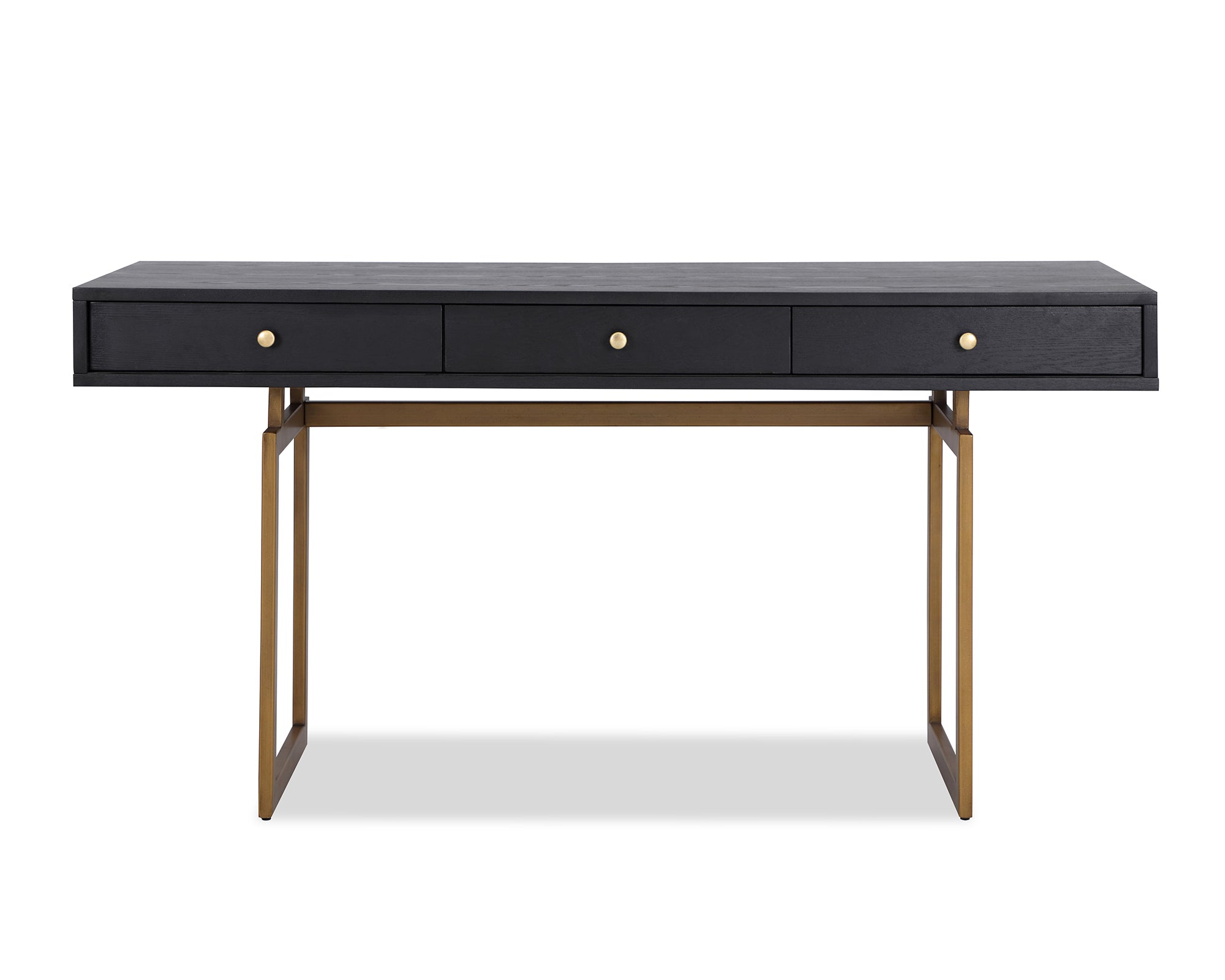 Hamilton Desk - Antique Brass