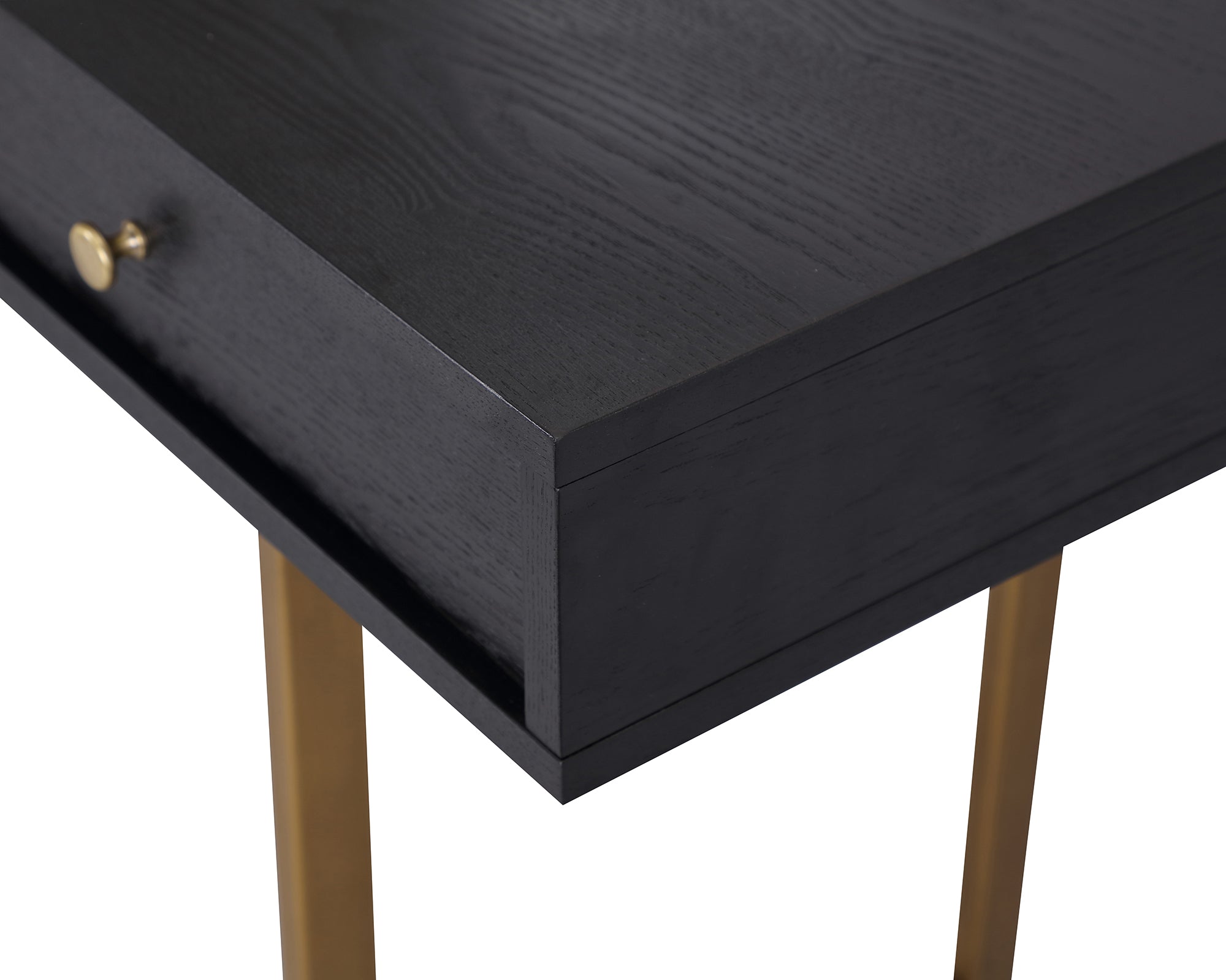 Hamilton Desk - Antique Brass