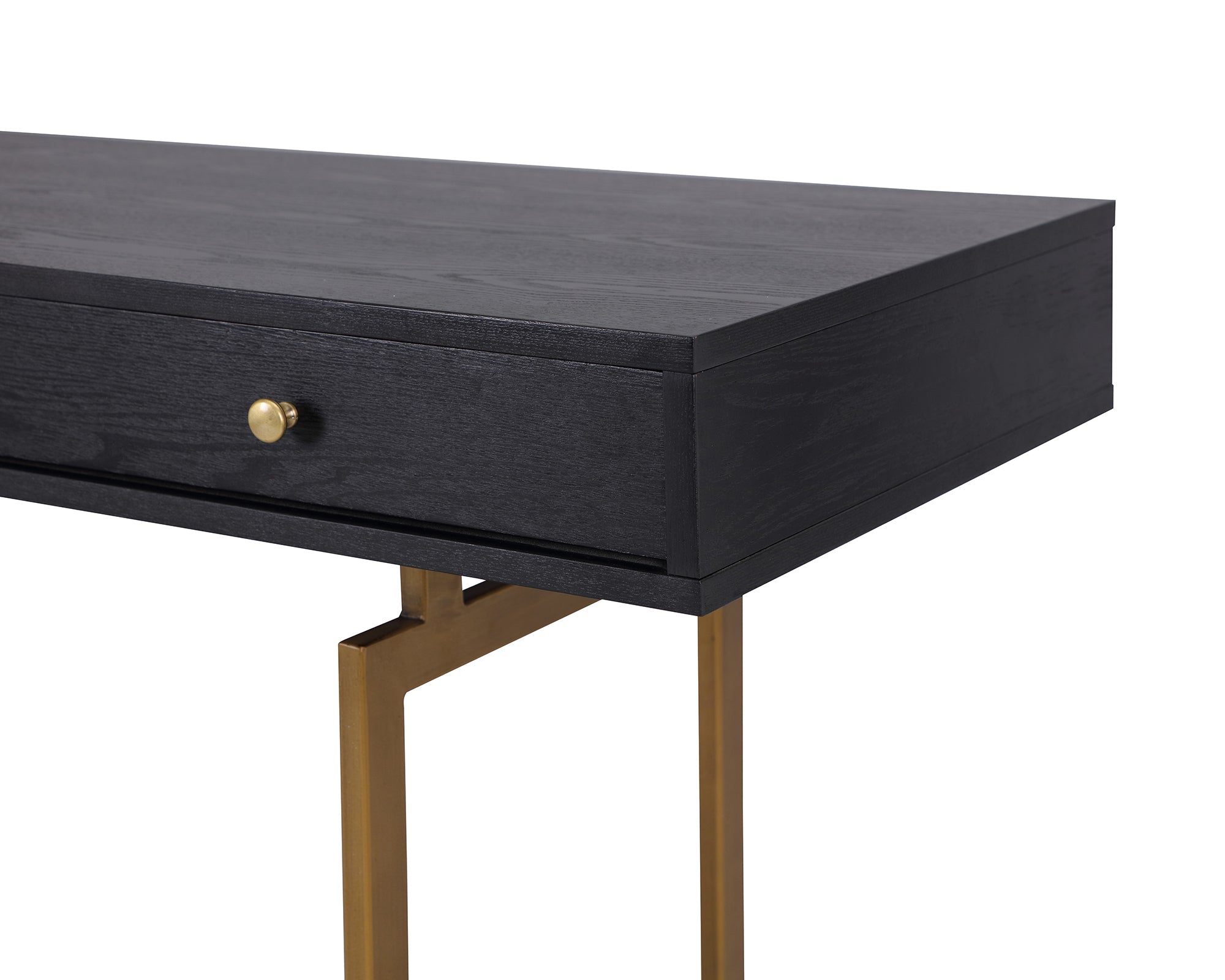 Hamilton Desk - Antique Brass