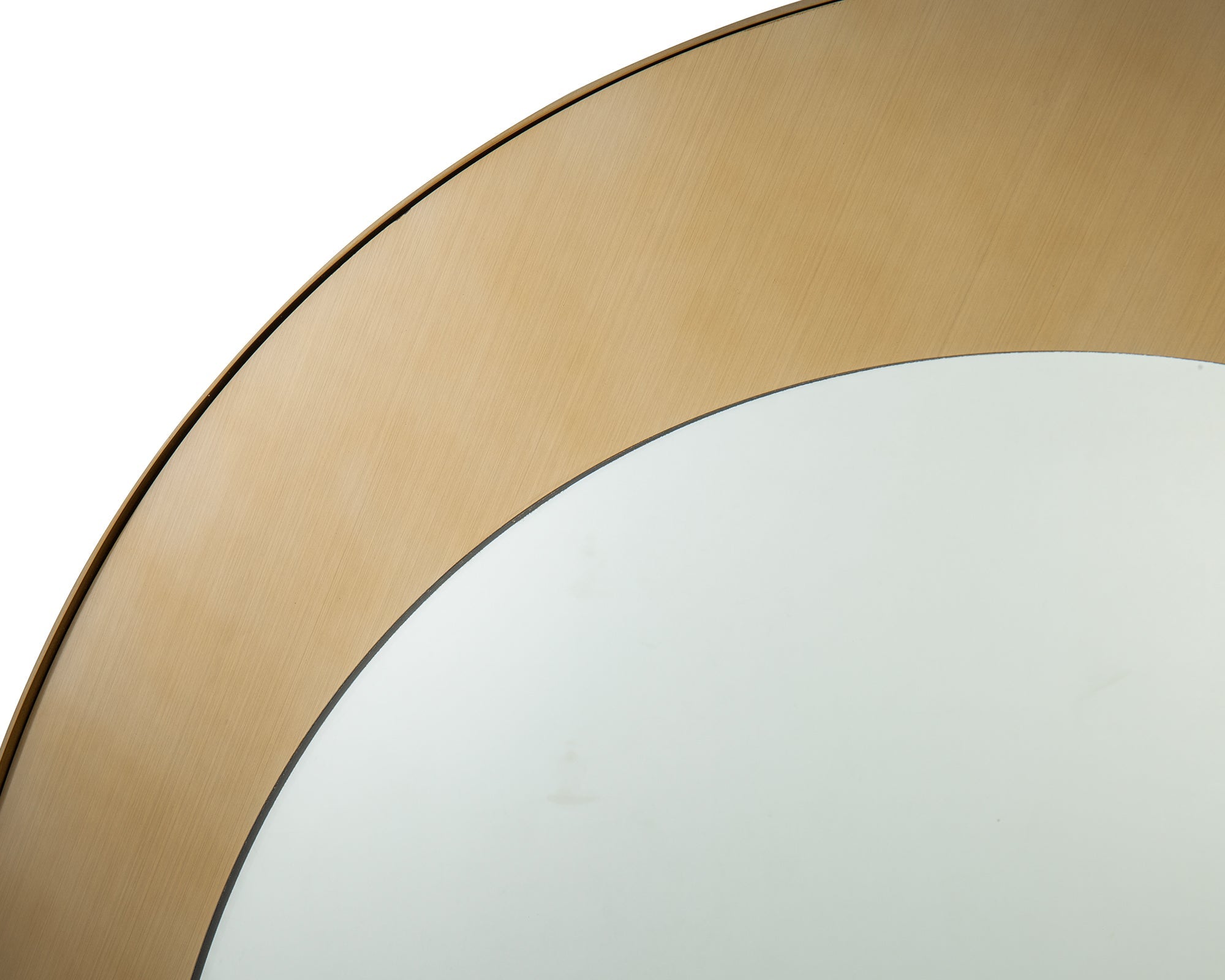 Camden Circular Mirror  - Brushed Brass