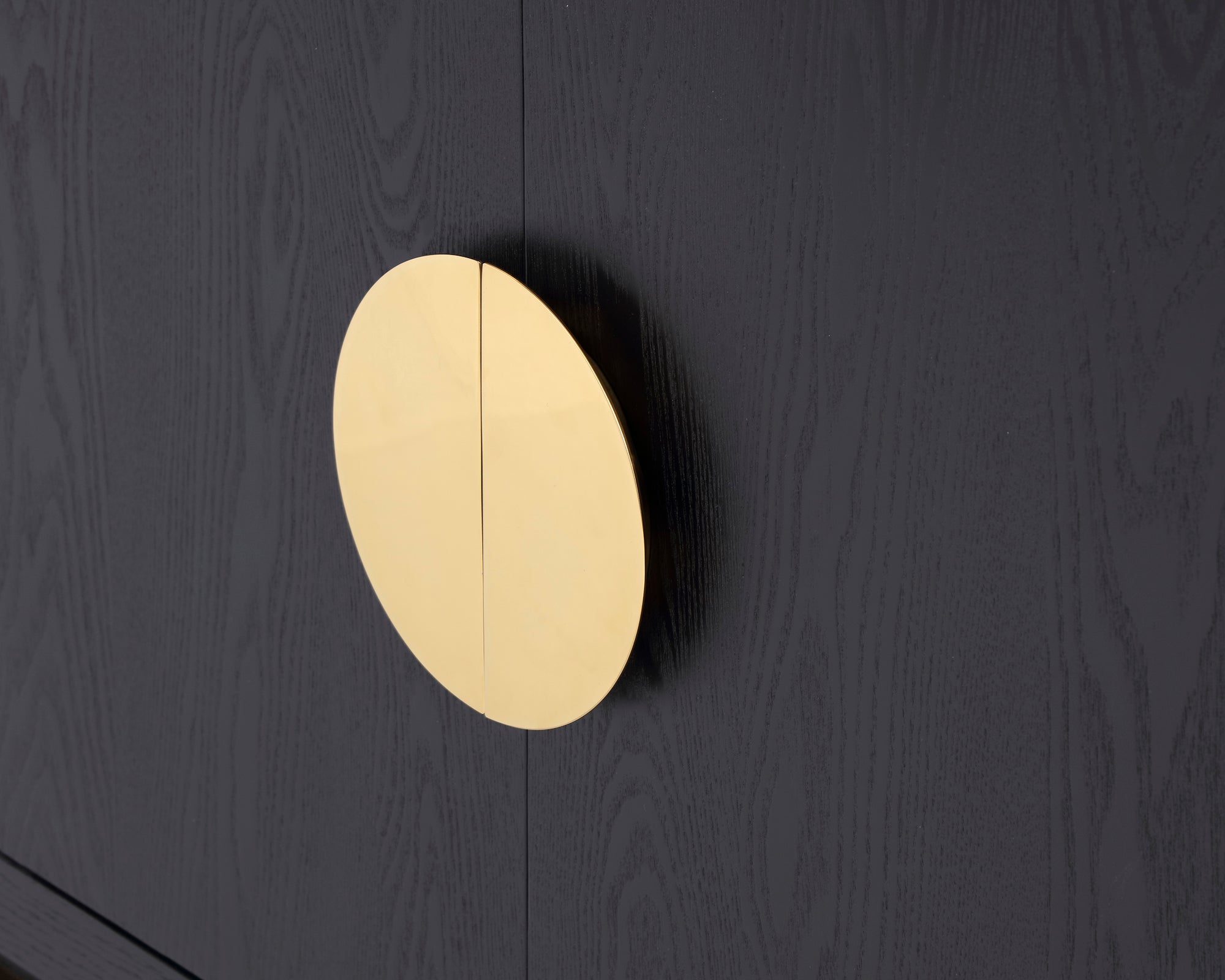 Otium Sideboard - Black Ash Veneer/Polished Brass