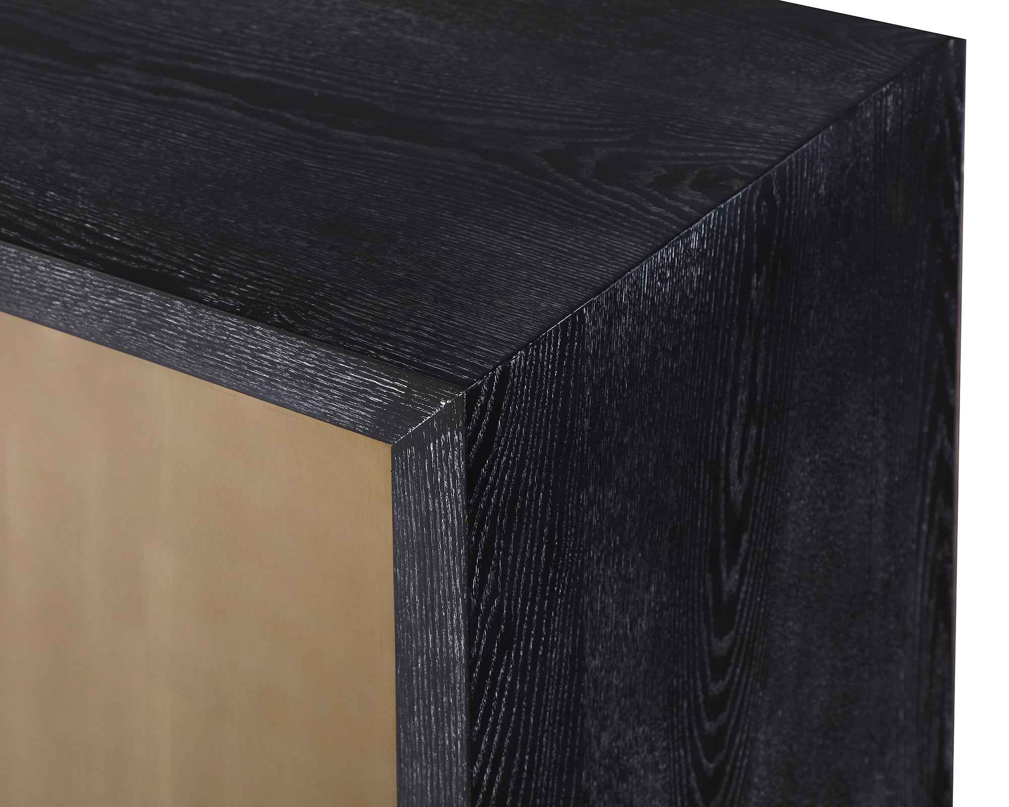 Camden Sideboard - Ebony Ash Brushed Brass