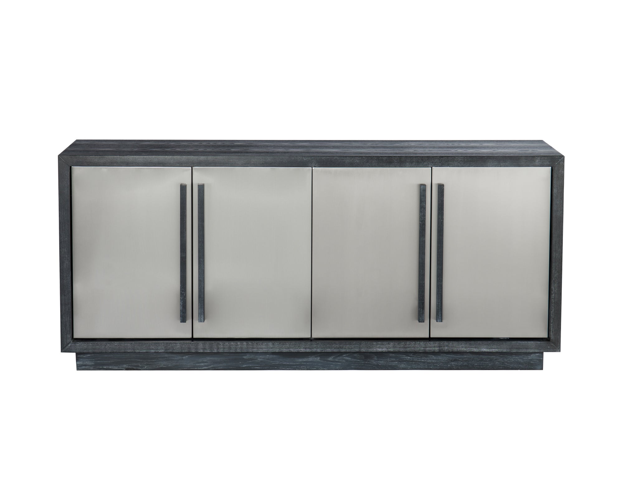Camden Sideboard - Ebony Ash Stainless Steel