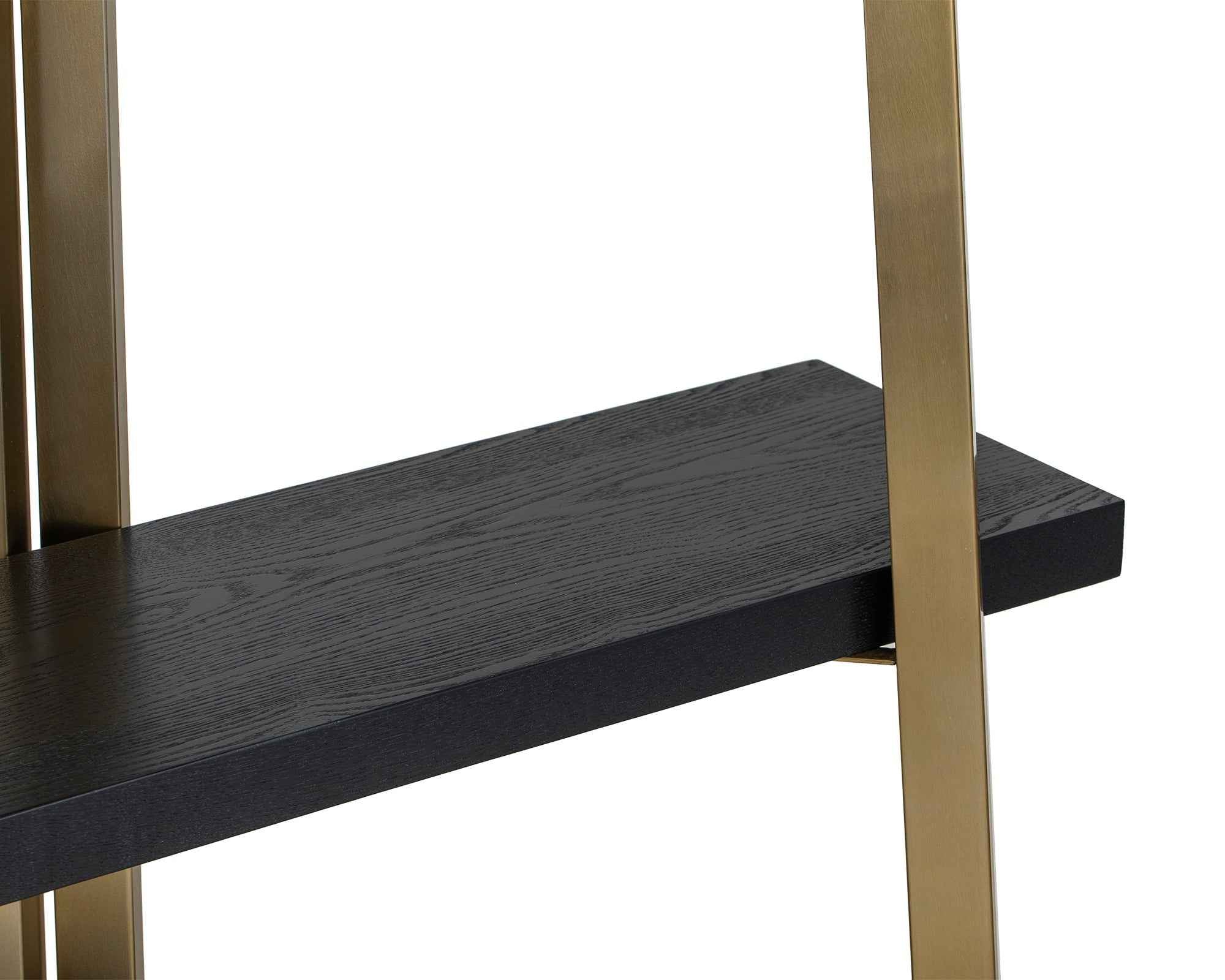Andaz Shelving - Black Ash Veneer