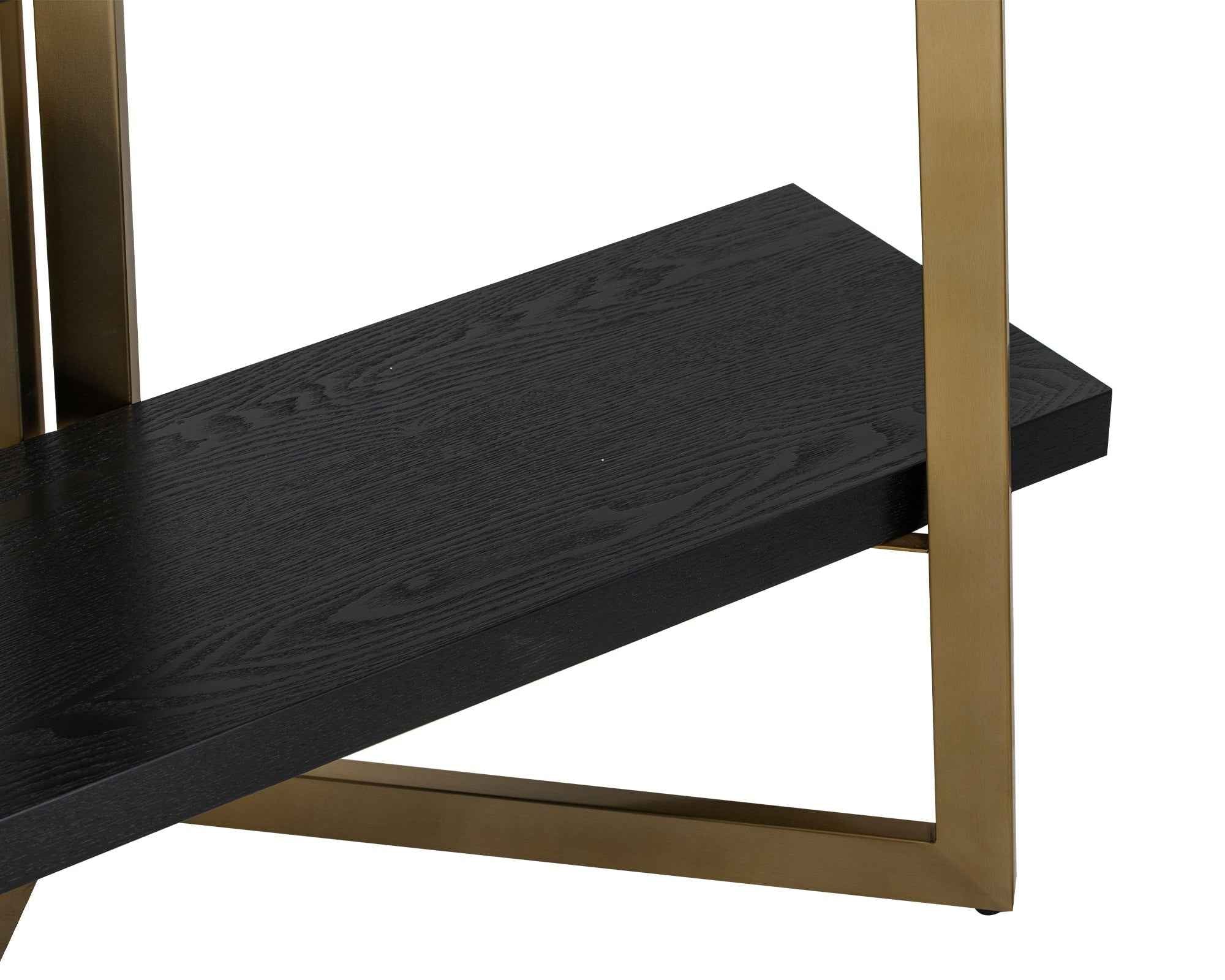 Andaz Shelving - Black Ash Veneer