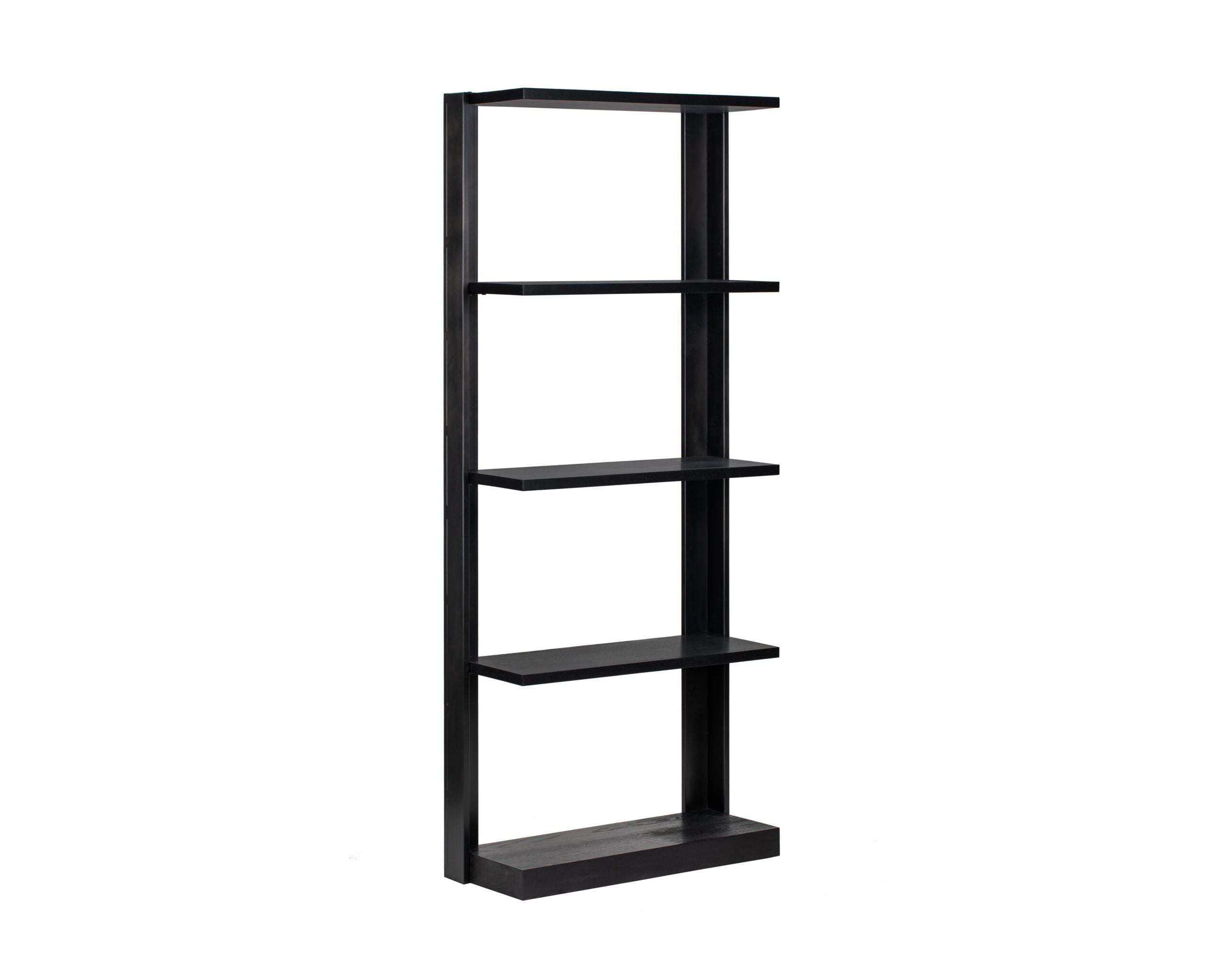 Mauro Shelving - Black Ash Veneer