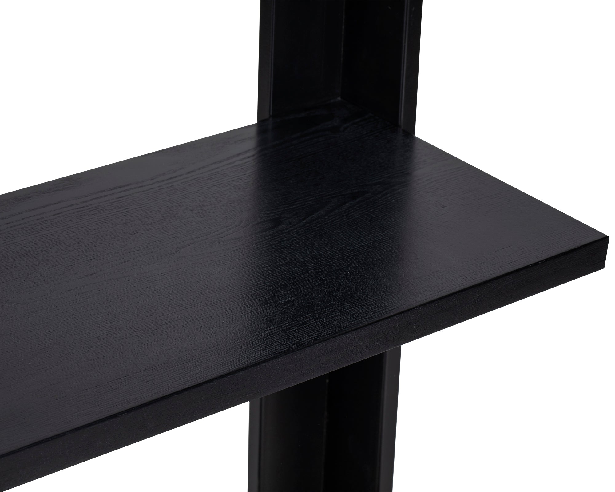 Mauro Shelving - Black Ash Veneer