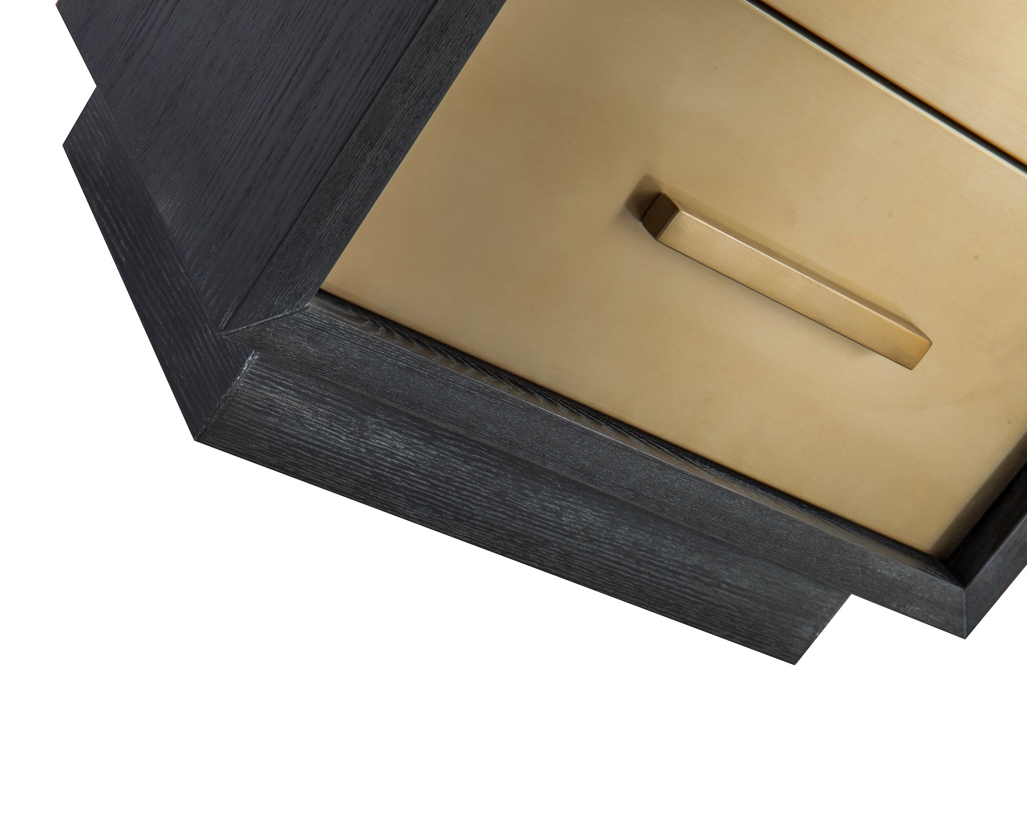 Camden Bedside Table II - Brushed Brass