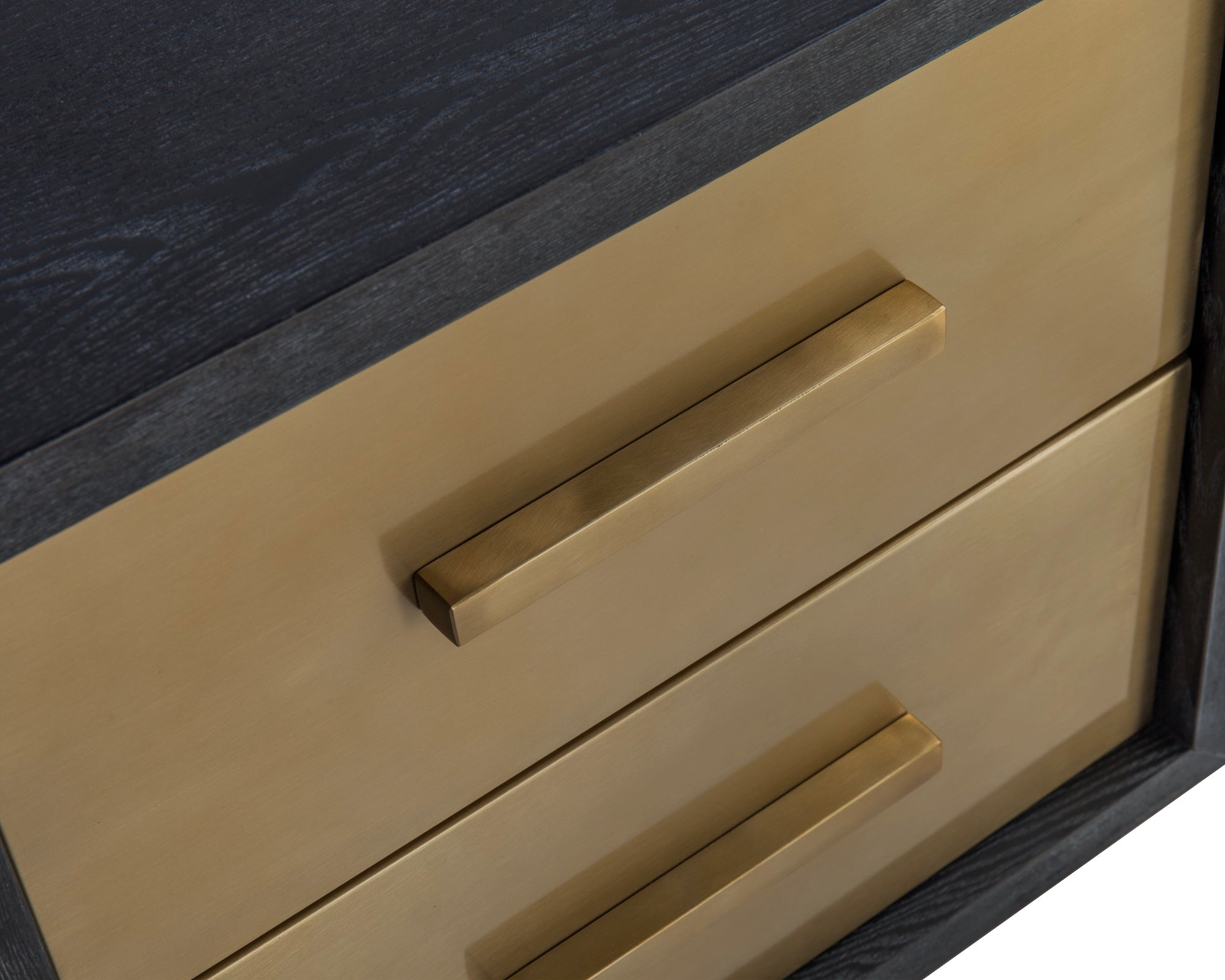 Camden Bedside Table II - Brushed Brass