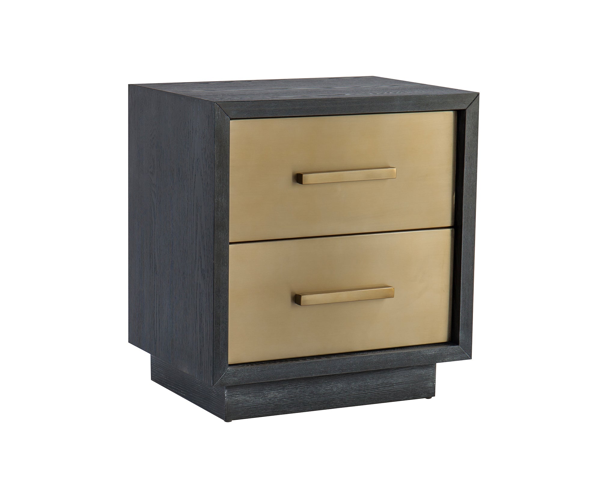 Camden Bedside Table II - Brushed Brass