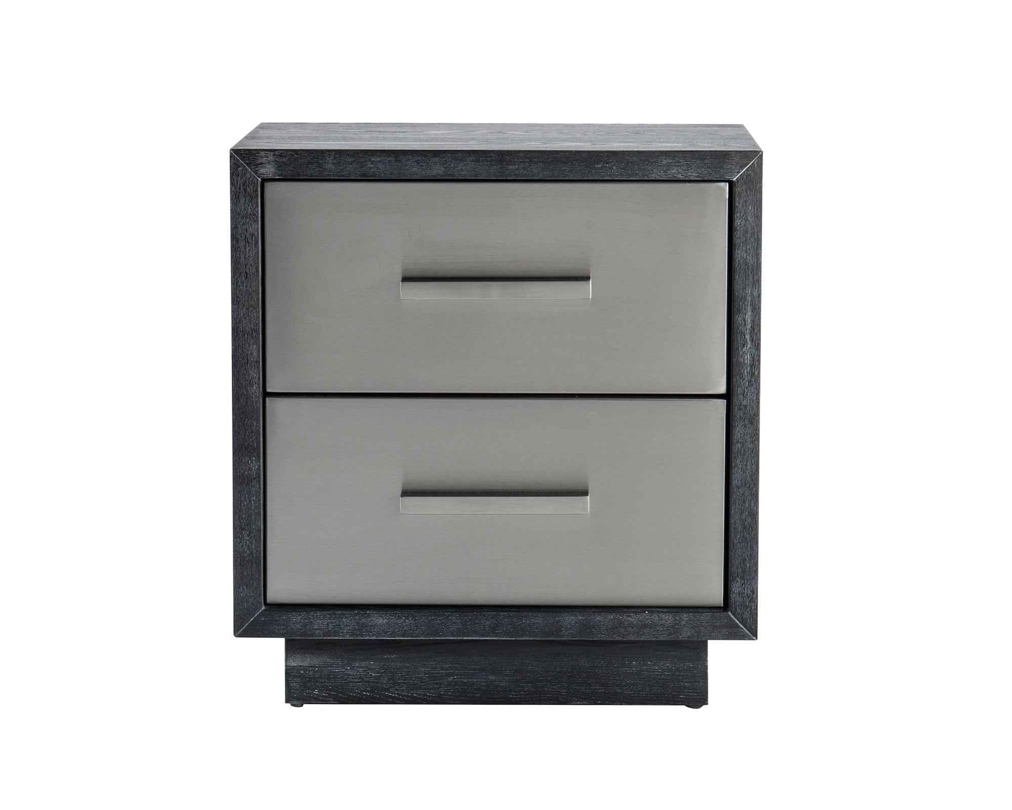 Camden Bedside Table I - Stainless Steel