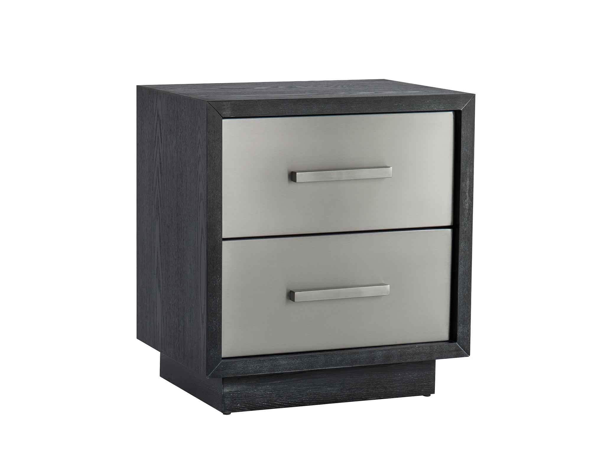 Camden Bedside Table I - Stainless Steel