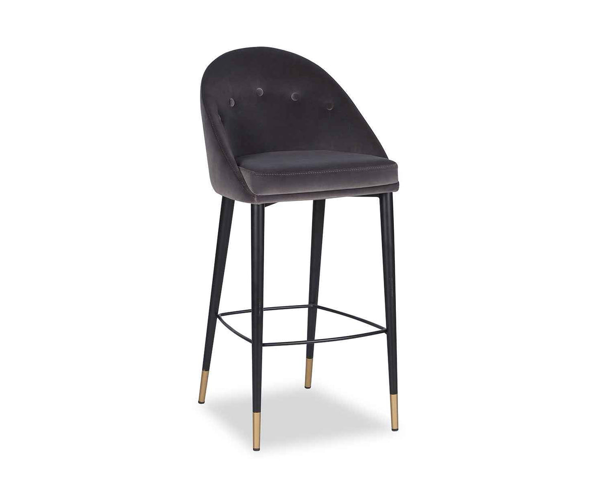 Arden Bar Stool - Gainsborough Nickel Grey