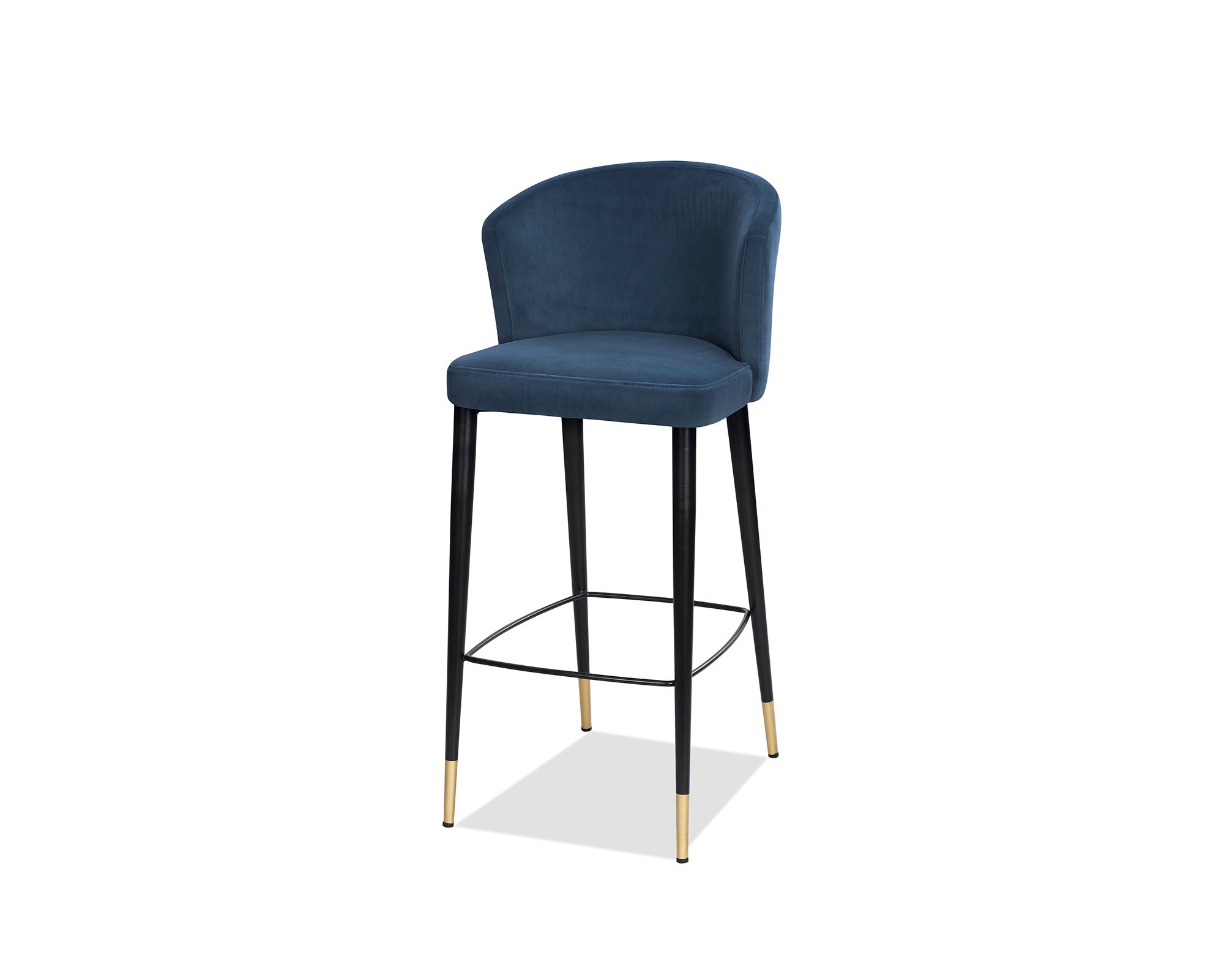 Elica Stool - Gainsborough Cobalt Blue