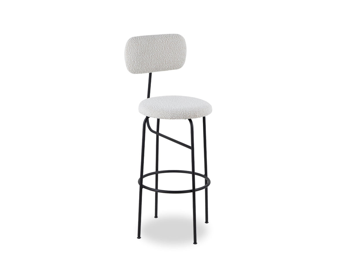 Seclus Bar Stool - Boucle Sand