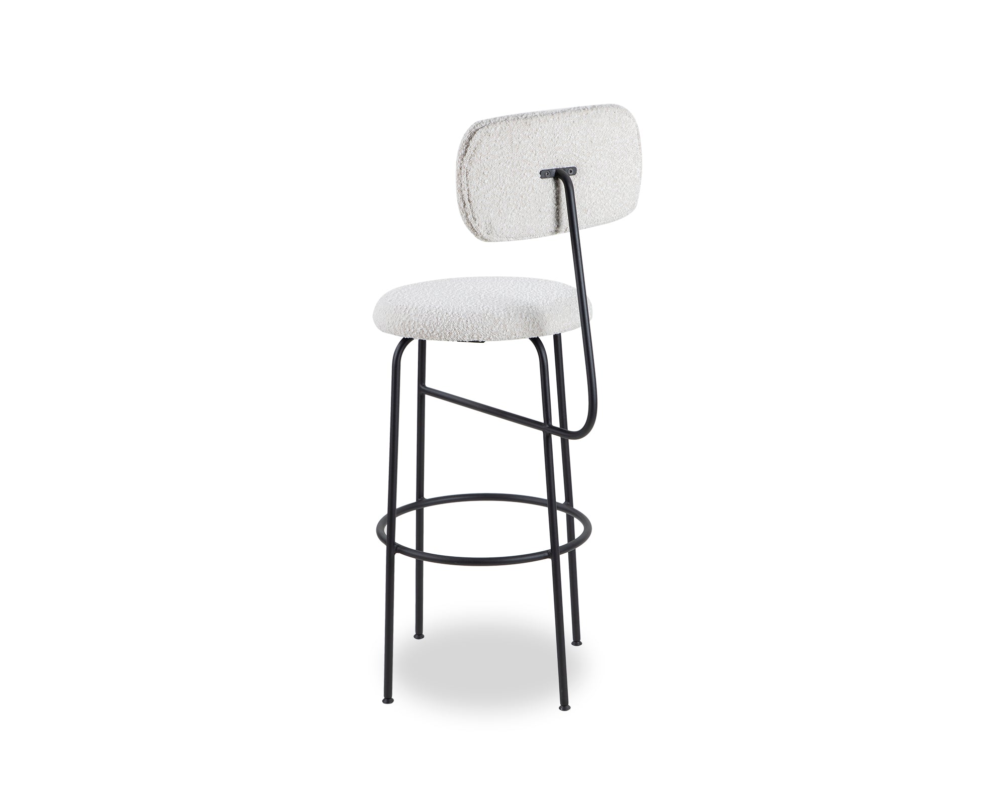 Seclus Bar Stool - Boucle Sand