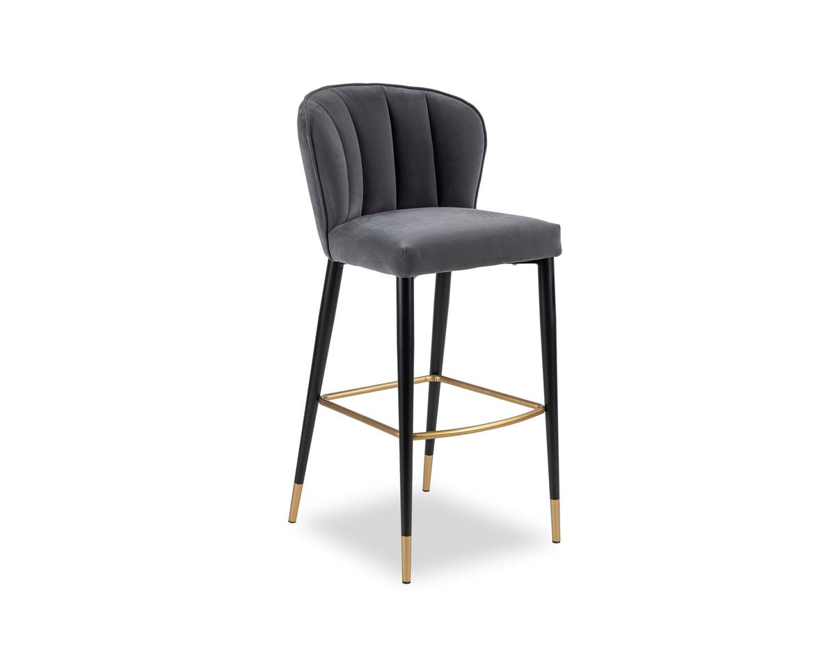 Maya Bar Stool - Toscana Ancor Velvet