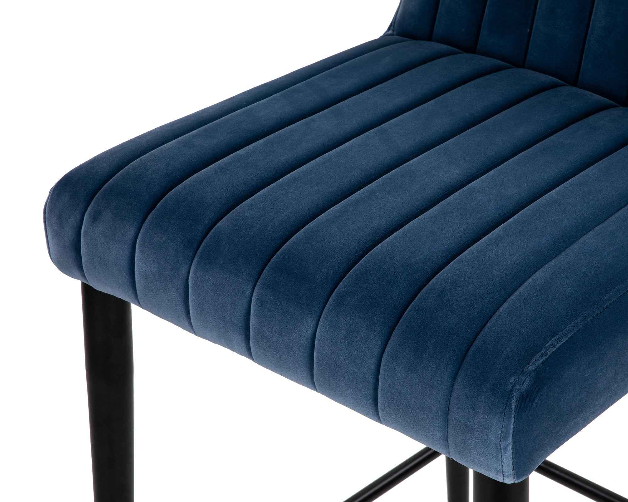 Coltrane Counter Stool - Gainsborough Cobalt Blue