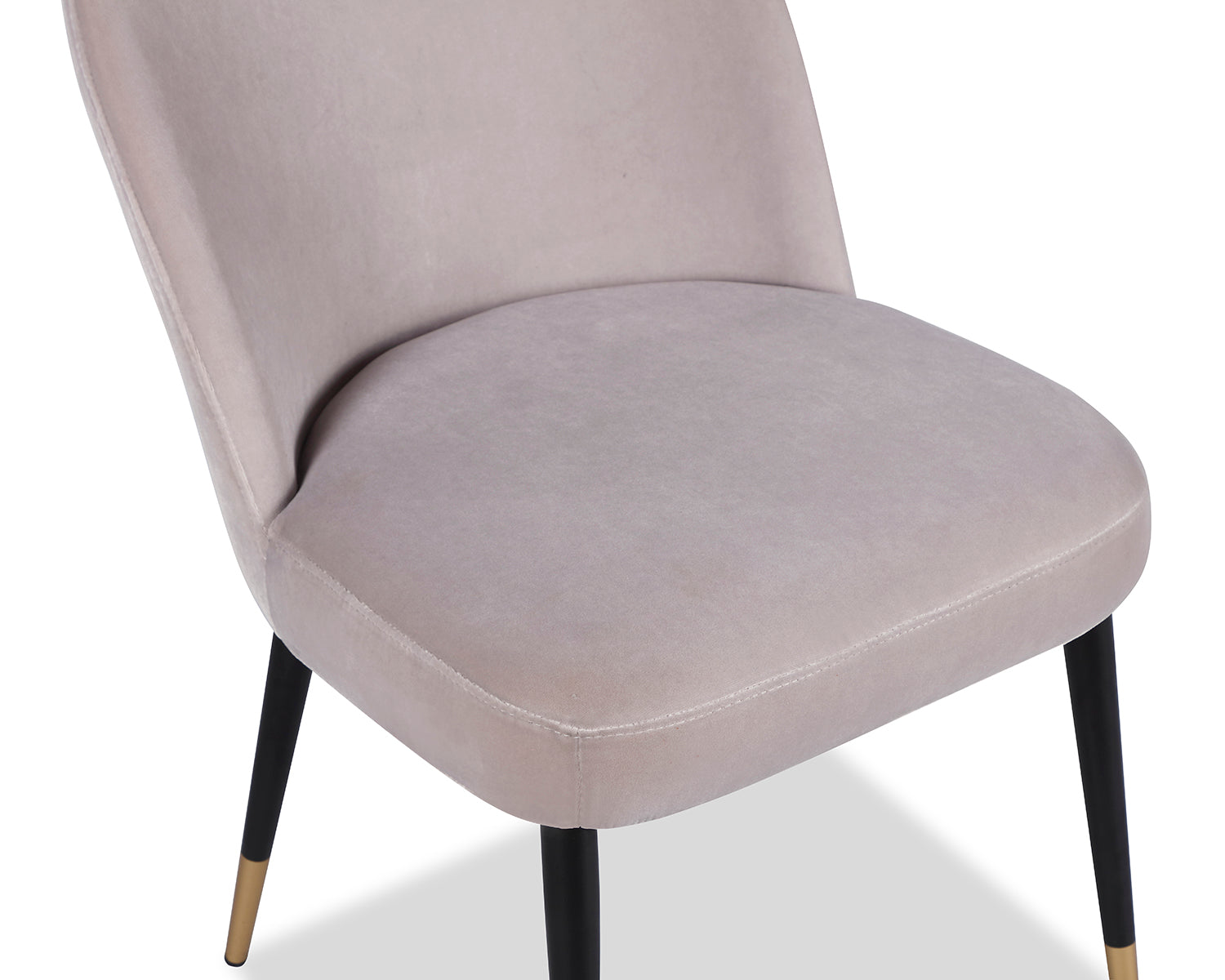 Alfa Chair (set of 2) - Gainsborough Dorian Grey Velvet