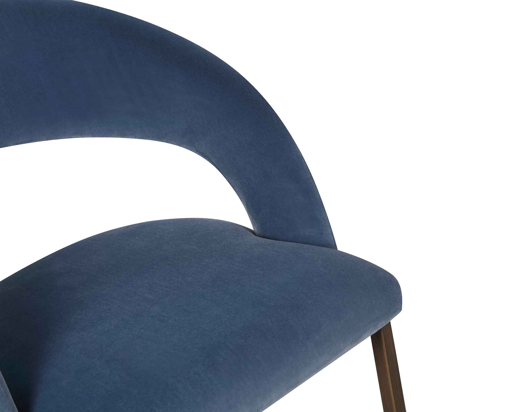 Alfie Dining Chair - Gainsborough Cobalt Blue