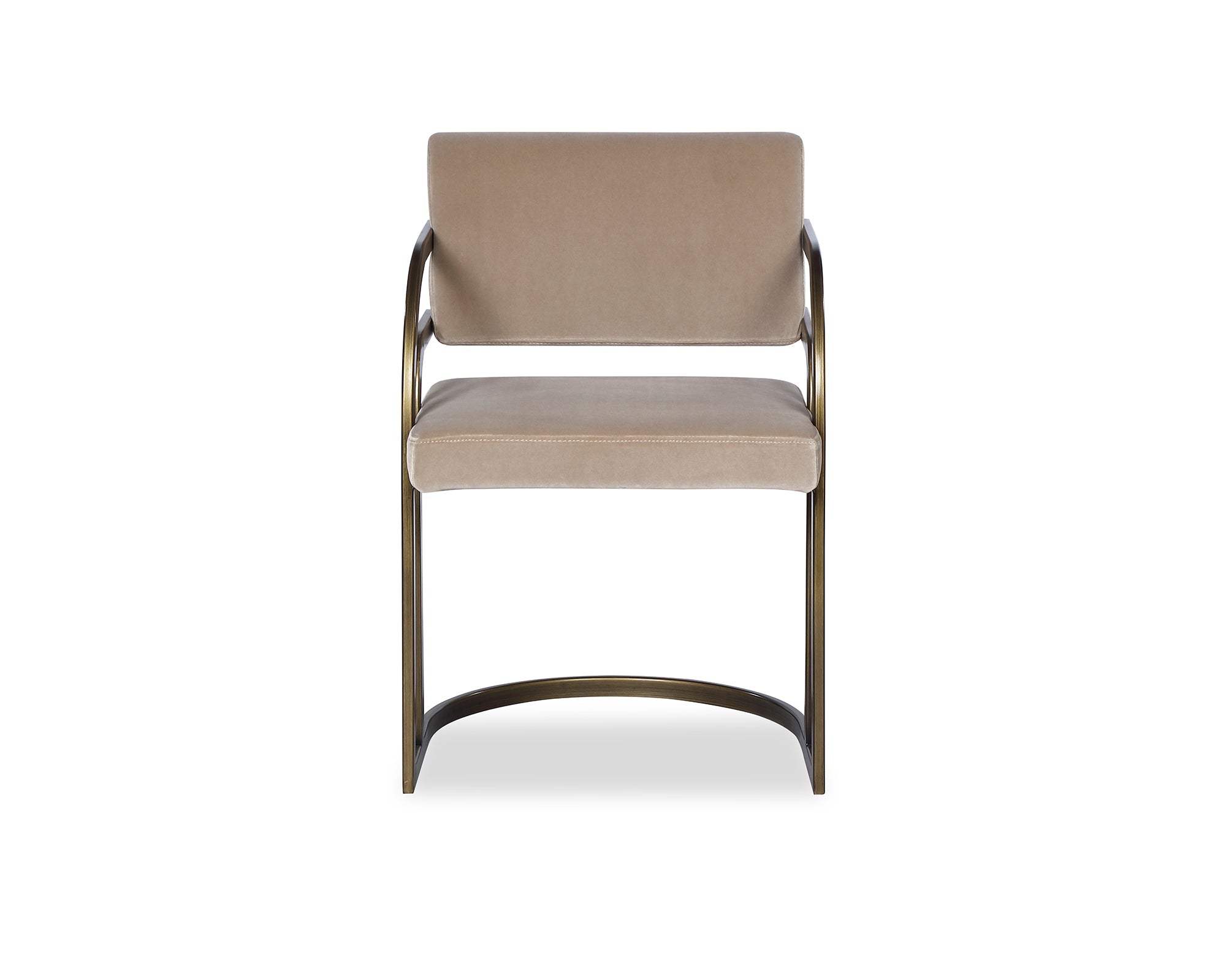 Dylan Dining Chair - Gainsborough Mink, Antique Bronze