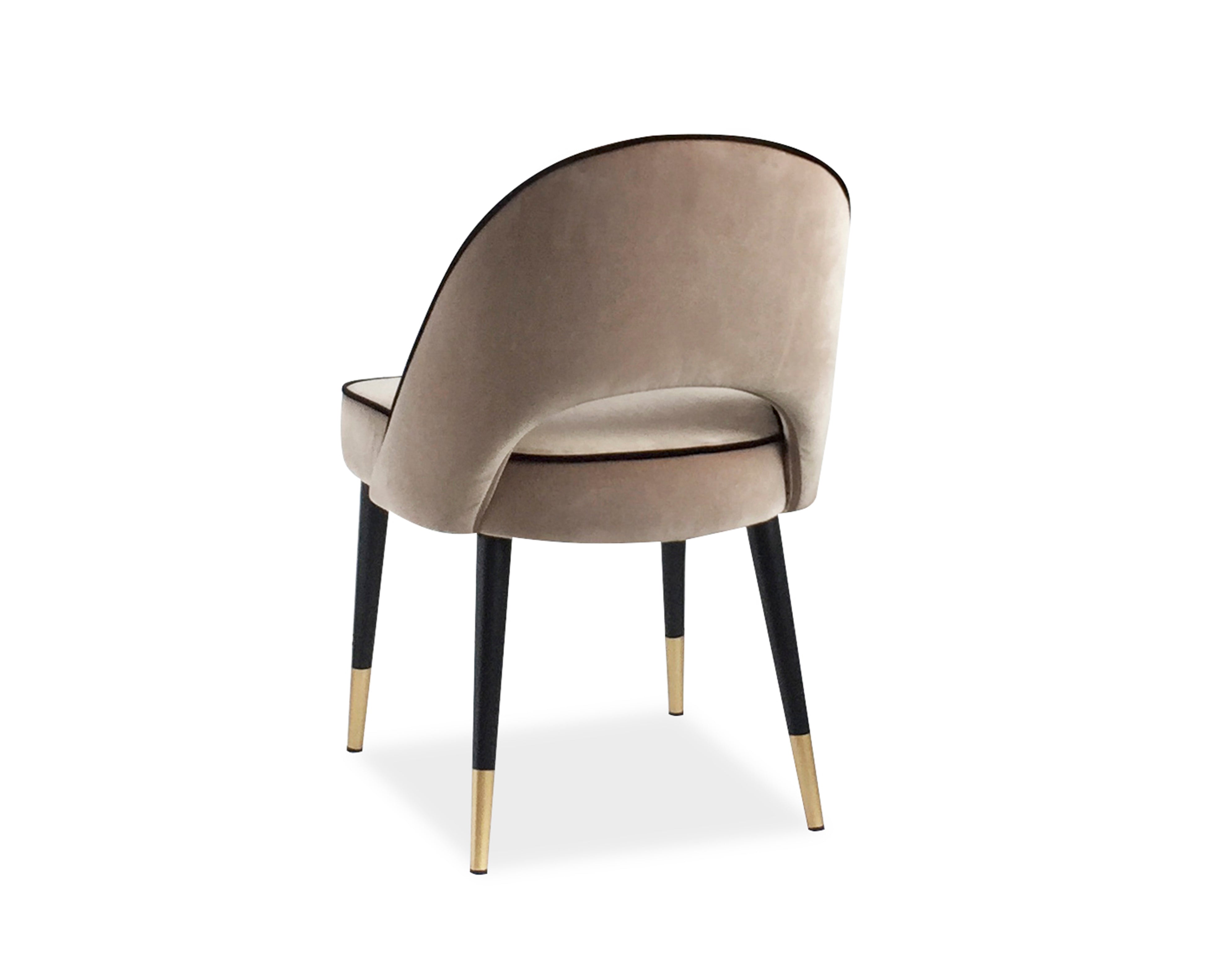 Yves Dining Chair (set of 2) - Gainsborough Tobacco Velvet