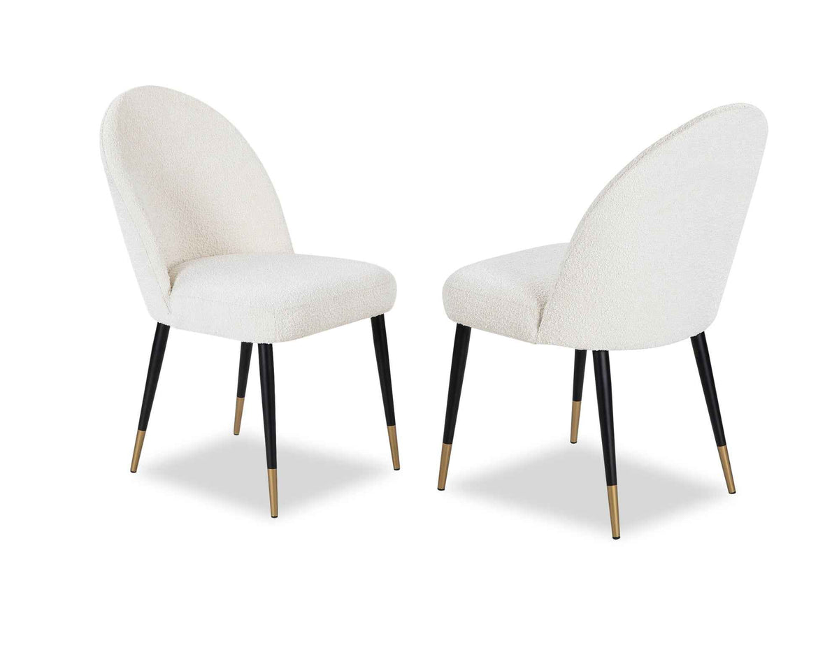 Alfa Chair (set of 2) - Boucle Sand