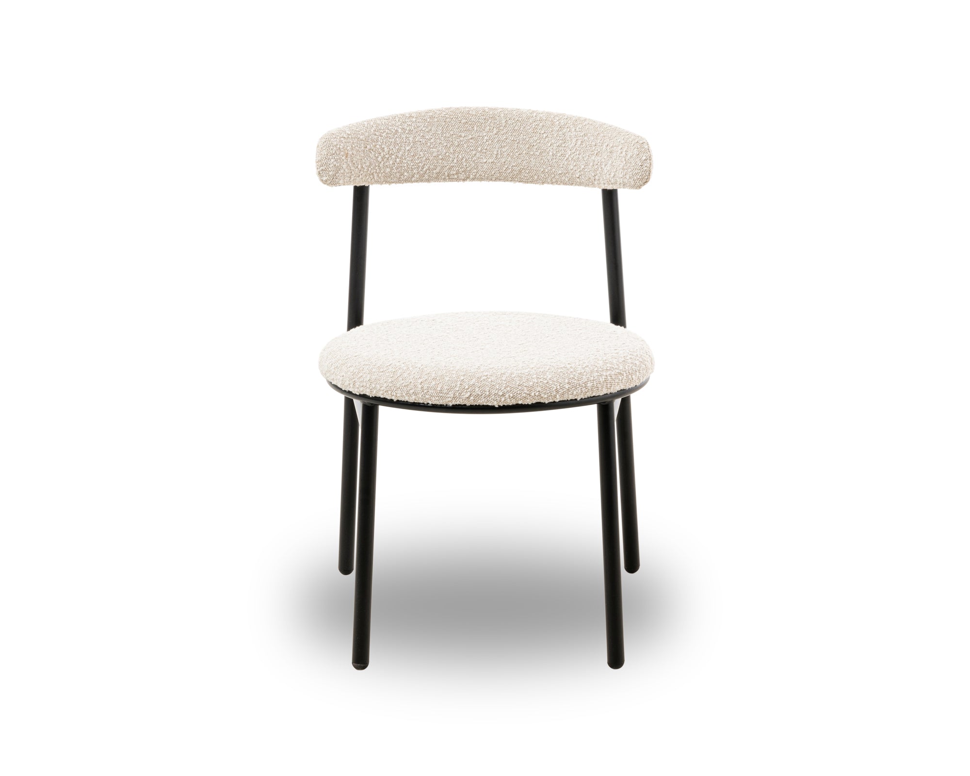 Nook Dining Chair (set of 2) - Boucle Sand