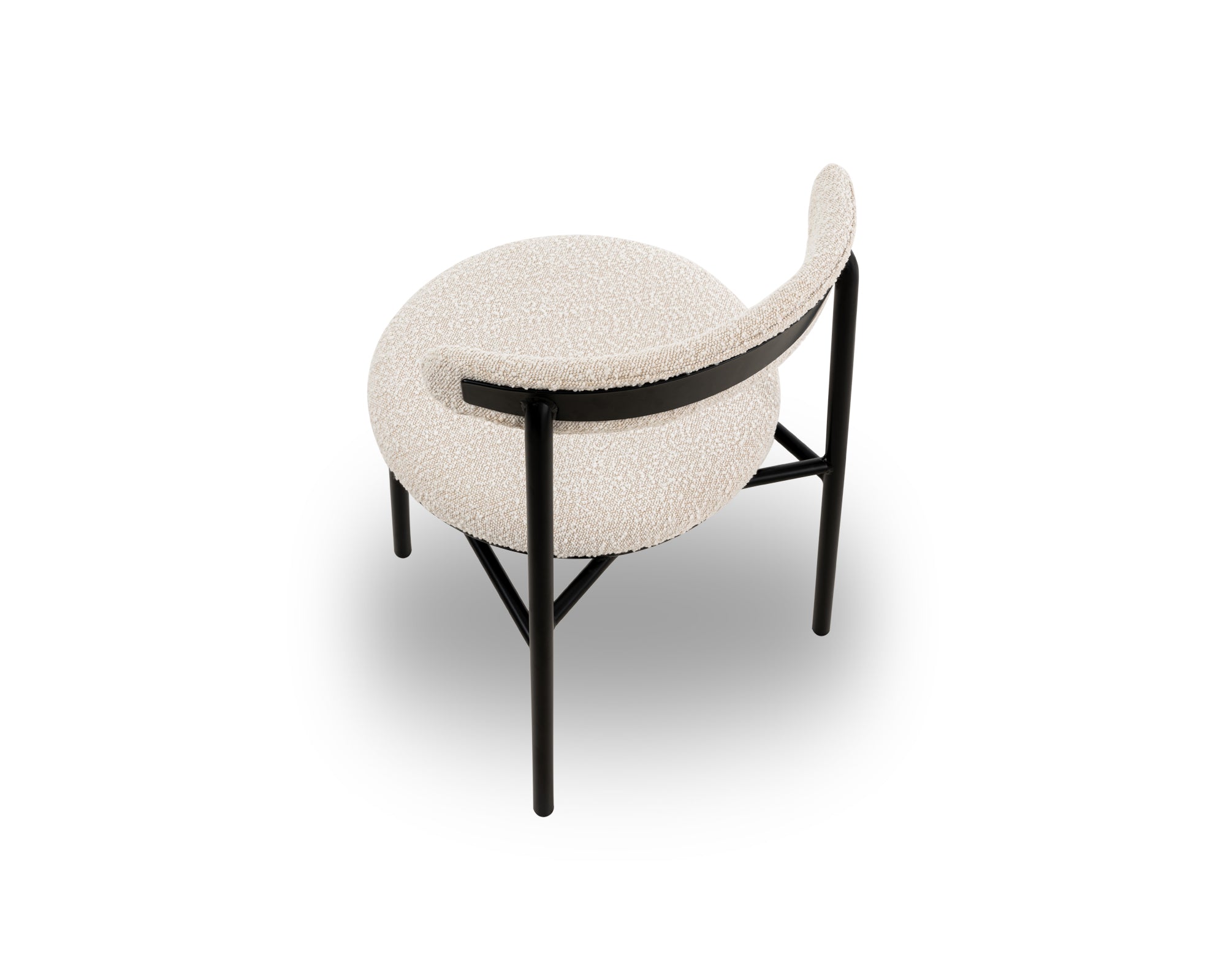 Nook Dining Chair (set of 2) - Boucle Sand